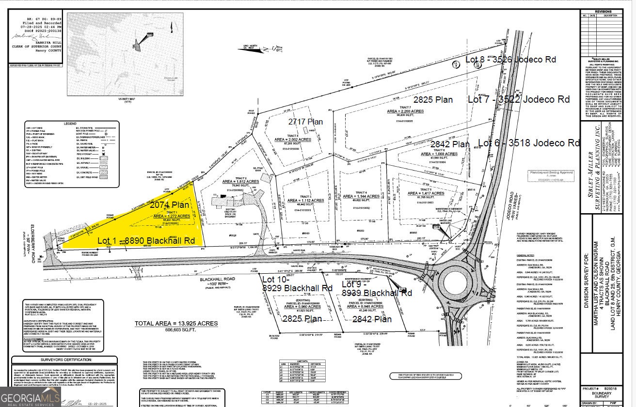 8890 Blackhall RD LOT 1