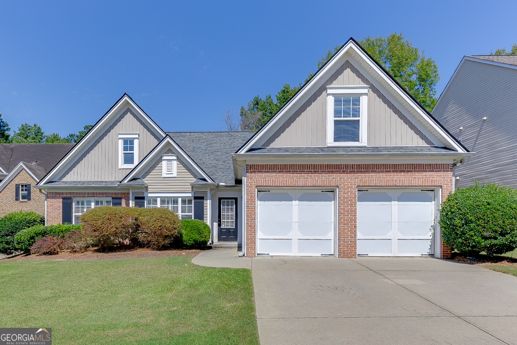 Welcome home to this beautifully maintained ranch-style home located in the Mill Creek Plantation neighborhood. Situated on a quiet cul-de-sac, this 3-bedroom, 2-bath residence offers comfort, functionality, and a thoughtfully designed split bedroom floor plan. Step inside to a bright and welcoming living room featuring abundant natural light and a cozy fireplace, perfect for relaxing evenings. The separate dining room provides the ideal space for gatherings and entertaining. The country kitchen is the heart of the home, boasting warm stained cabinets, a pantry, and a clear view to the family room. Enjoy easy indoor-outdoor living with sliding glass doors that open to a level, backyard perfect for kids, pets, or backyard barbecues. The spacious master suite includes an ensuite bath with double vanities, a separate soaking tub, and a walk-in shower. Two additional bedrooms and a full bath are thoughtfully positioned for privacy. Additional features include a front-facing garage and charming curb appeal. Don't miss your opportunity to make this wonderful home yours!