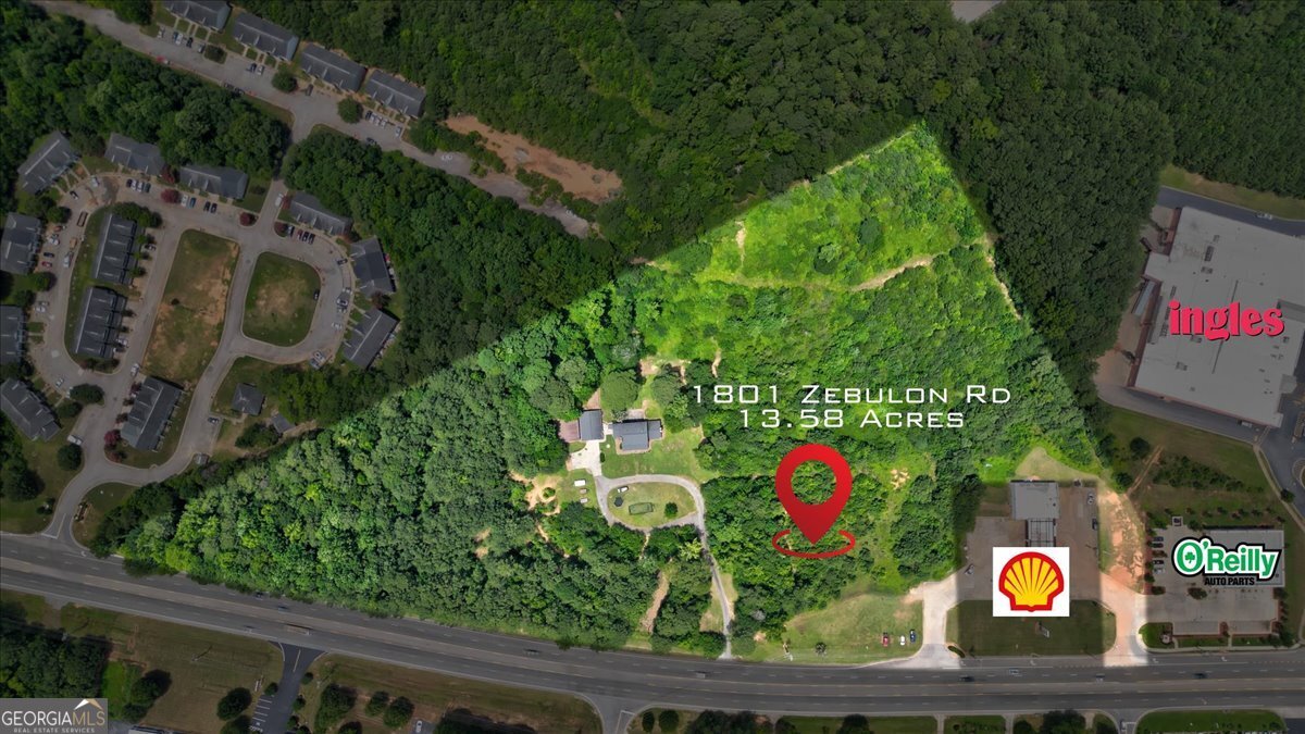 Photo 1 of 31 — 13.58 ACRES Zebulon RD, Griffin, GA 30224
