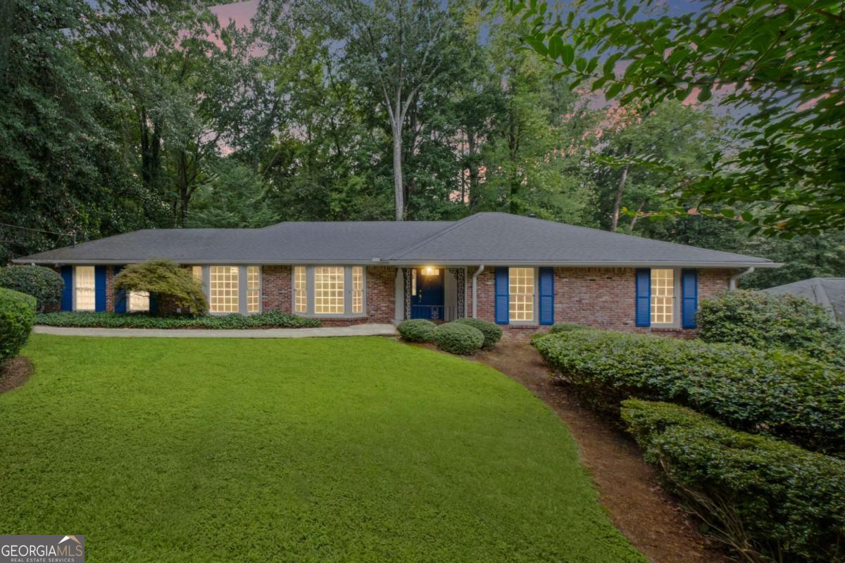 Rare Sandy Springs Ranch with Full Finished Walk-Out Basement Welcome to this beautifully updated ranch in one of Sandy Springs' most desirable neighborhoods! Featuring a brand-new kitchen with quartz countertops, sleek new appliances, and modern cabinetry, this home blends style, comfort, and functionality. Main Level Highlights 4 bedrooms and 2.5 baths, Gorgeous hardwood floors throughout Bright and airy living and dining rooms Family room with fireplace and access to a screened-in porch Two-car garage plus extra parking Private, wooded backyard for relaxing or entertaining Finished Walk-Out Basement Spacious entertainment area with wet bar Second master suite with full bath-ideal for guests, in-laws Additional bedroom and full bath Bonus space perfect for a gym, home office, or playroom Ample storage and a dedicated laundry room Location Perks Located in River Shore Estates, you're just minutes from top-rated public and private schools, shopping, dining, parks, and major highways. If you've been searching for a rare Sandy Springs home that offers space, versatility, and a prime location-this is the one!