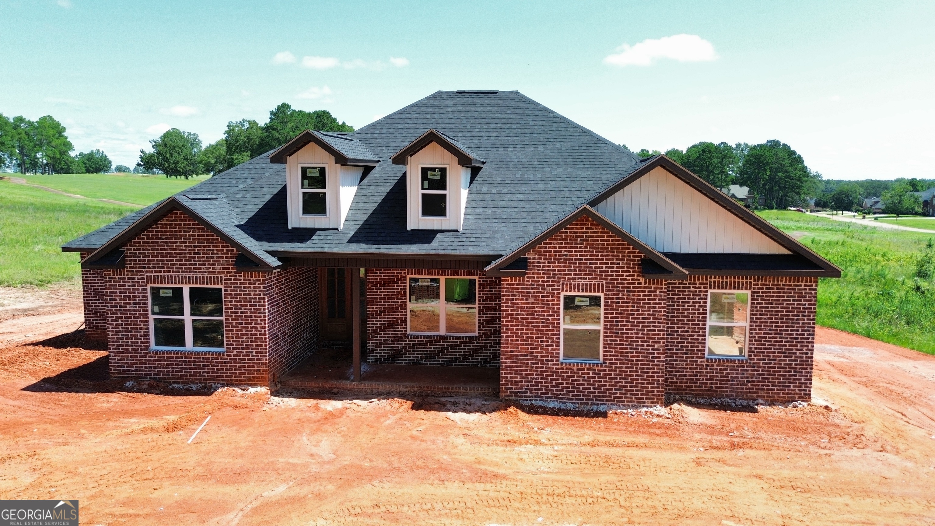 NEW CONSTRUCTION WITH CHARMING EXTRAS UNDER CONSTRUCTION!! Don't miss this 4 Bedroom/3 Bath Brand New Home on the Golf Course just 30 Minutes from Robins Air Force Base. Attention to Detail was not missed on this one, from the Oversized Double Door Entry to the Gorgeous Coffered Ceiling with Wood Grain Accents in the Living Room. The open-concept kitchen offers granite countertops with a granite island, stainless steel appliances, a Formal dining area, and the Back Porch looking over the Golf Course. The Primary Bedroom features trey ceilings, a walk-in closet, an en suite bath with a soaking tub, and a separate shower. Schedule a tour today!