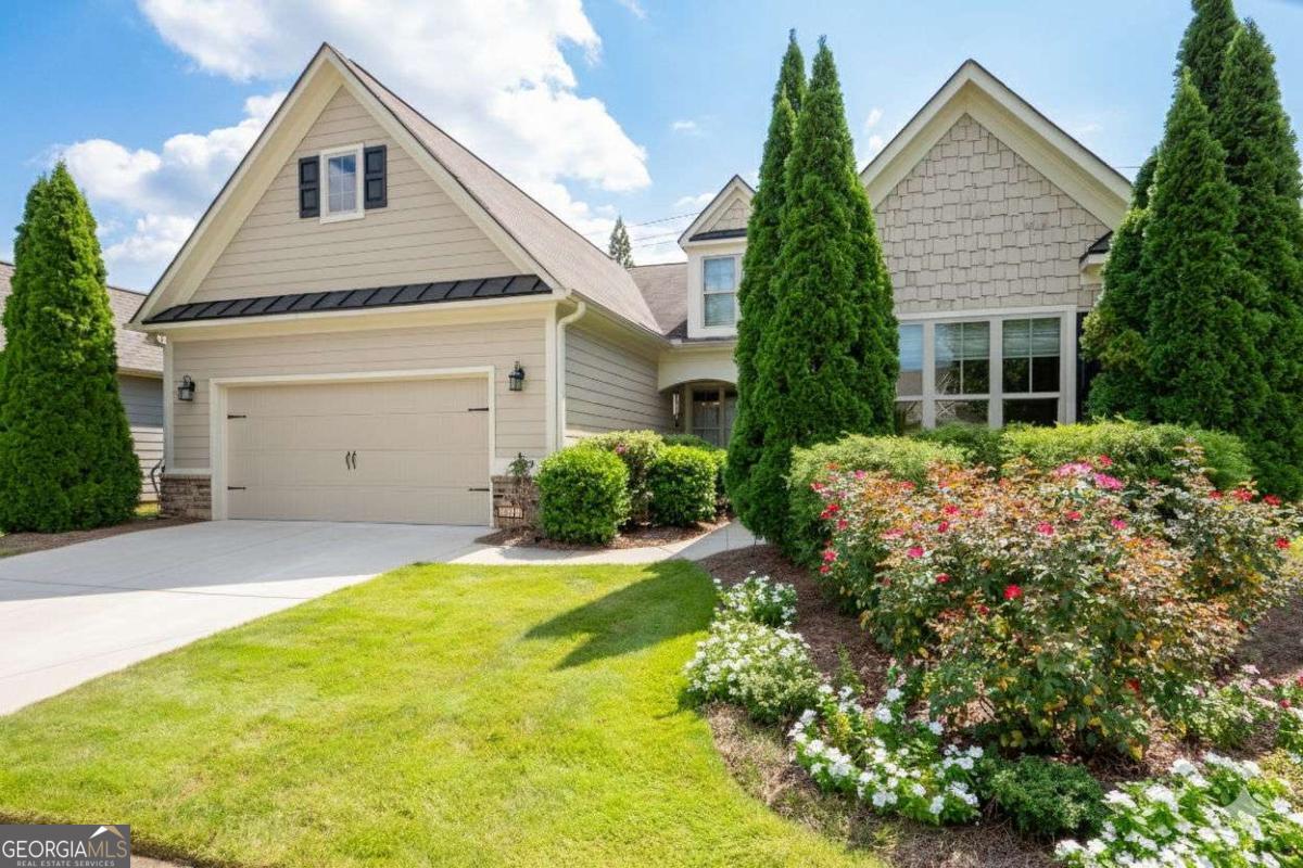 Welcome to this beautifully maintained home in a sought-after 55+ community in Marietta! Offering 3 spacious bedrooms plus an upstairs bonus room and 3 full bathrooms, this home provides comfort, flexibility, and plenty of room for guests. Inside, you'll find a freshly painted interior with neutral decor, making it move-in ready and easy to personalize. The light-filled sunroom is the perfect spot to relax with a morning coffee or enjoy the view year-round. Large kitchen with plenty of Counter space, pantry, eat in kitchen & separate dining room, Granite Counter tops, ample closet space and storage under the attic access. Entire 1st floor has beautiful hardwood floors. This one owner home has been loved and well maintained. Enjoy a low-maintenance lifestyle with yard care included in the HOA, giving you more time to enjoy the things you love. Conveniently located near shopping, restaurants, medical offices, and hospitals, this home offers the ideal blend of comfort and convenience in one of Marietta's most desirable areas.