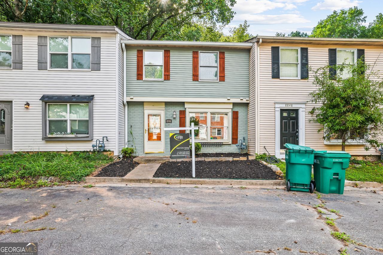 This townhome is the perfect opportunity for an investor or a first time home buyer! There are no HOA or association fees, therefore the buyer can come and make this adorable townhome their own. With its cozy kitchen and living room set up, as well as a back door that opens to the serenity and privacy of beautiful Sandy Springs, 8846 Long Beach Circle is your perfect escape! Two spacious bedrooms upstairs, complete with a rock climbing wall in the secondary bedroom. The community is located in Sandy Springs perfectly situated in close proximity to GA-400, I-285, Perimeter Mall, the Chattahoochee River, Roswell, Dunwoody, and so much more!