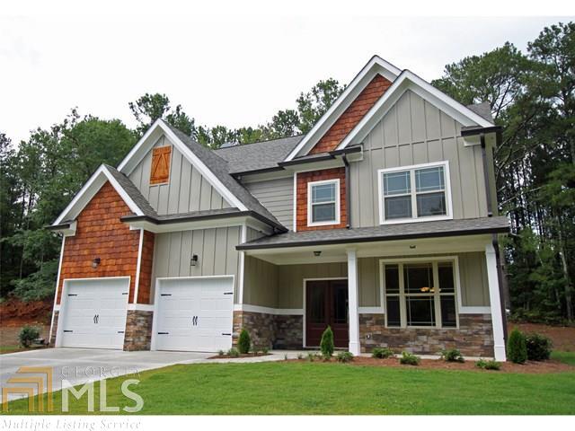 Welcome Home to McKaskey Ridge! Gorgeous Spec home w/Upgrades Galore! This Jackson floor plan features 4 spacious bedrms & 2.5 bathrms, 5" Pre-finished hardwoods on 1st floor, 5" Baseboards, White painted cabinets, tile backsplash & pendant lights in kitchen, Butlers pantry w/lower cabinets w/granite counter top, Granite in kitchen, master & guest bathroom, Tiled master shower, Ceiling fans in all bedrooms, Covered back porch w/wood burning fireplace & MUCH MORE! Home ready to close in 60 days. Utilize our preferred lenders & receive a credit towards closing costs.