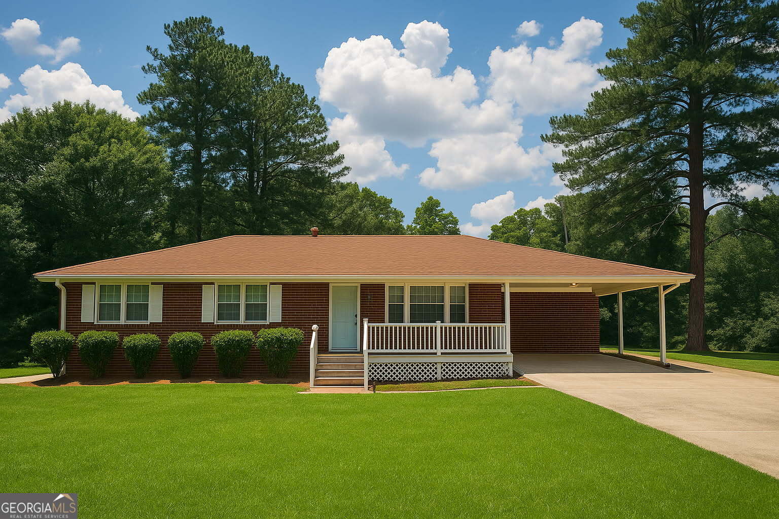 Are you looking for a place to call home in Morrow? Check out this charming ranch-style brick home! With the perfect blend of comfort and convenience, this ranch offers 3 bedrooms and 1.5 bathrooms. The kitchen and dining room has newer lvp flooring and newer appliances. Off the kitchen is a nice sized laundry room. All of the bedrooms have nice sized closets for storage and has plush carpet. Don't forget the covered back porch and fenced in back yard. All it needs is you, to make this house a home! This home is sold as is.
