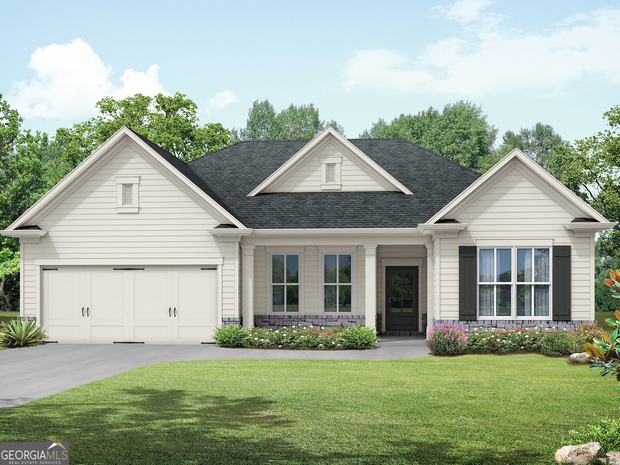 The Rosewood plan built by My Home Communities! Discover this stunning 4-bedroom, 3-bath ranch nestled on a private 0.78-acre cul-de-sac homesite in Winder offers the perfect mix of comfort and convenience, just minutes to Athens with easy access to US-29! The main floor welcomes you with an open-concept kitchen overlooking the family and dining areas, perfect for everyday living and entertaining. Standout features include granite countertops, stainless steel appliances, 36" soft-close cabinets, tile backsplash, and more. The primary suite is a true retreat with a double-tray ceiling, LVP flooring, dual vanities, garden tub with tile surround, tile shower, and expansive walk-in closet. Three spacious secondary bedrooms, two full baths, and laundry room a conveniently located on main floor complete this thoughtfully designed floor plan.Schedule an appointment for a showing today! Estimated completion December 2025/January 2026. Contact us TODAY to learn about our Rates Starting as Low as 1.99%* with use of Seller's Preferred Lender! *Secondary photos and Matterport tour are an example of the floor plan and not of the actual listing*