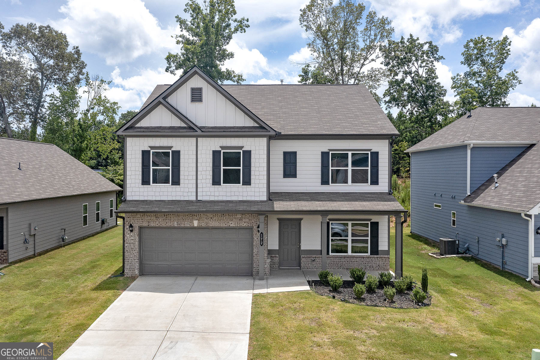 Just like new! This beautifully maintained 4-bedroom, 3-bath home in the heart of Adairsville, the Aubrey Park community home features an open-concept layout perfect for entertaining. The spacious living room flows seamlessly into a modern kitchen complete with granite countertops, a large island, and ample cabinet space. Enjoy a bedroom on the main level with private access to a full bath, ideal for guests or a home office. Upstairs, you'll find a generous owner's suite with a walk-in closet and spa-like ensuite bath, along with two additional bedrooms and a full bathroom. Other highlights include luxury vinyl plank flooring, neutral paint tones, and an abundance of natural light throughout. Step outside to a private backyard and covered patio, perfect for relaxing or hosting gatherings. Located just minutes from I-75, local schools, and shopping. Move-in ready, don't miss this one!