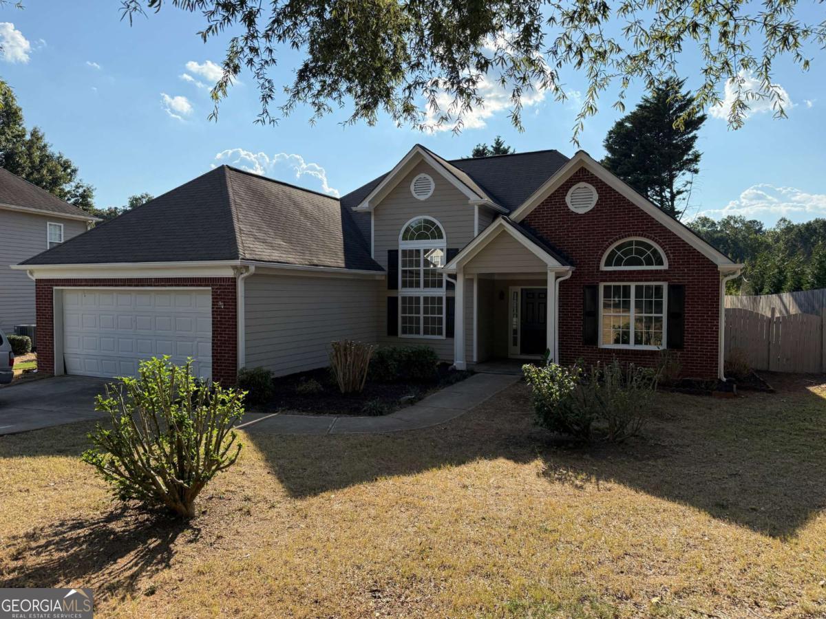 Charming move in ready ranch features numerous updates. Newer LVP flooring throughout, new lighting, cement siding and fresh paint inside and out. The recently updated kitchen features luxurious granite countertops that exude sophistication and new stainless steel appliances which add a touch of contemporary style. The eat-in breakfast area invites you to enjoy your morning coffee in comfort. The spacious sunroom overlooks a large, level backyard that is fenced to serve as your private sanctuary or place for entertaining friends and family. English Oaks is a sidewalk community, with the inclusion of Swim, Tennis, and Pickleball facilities in the subdivision. Conveniently located near shopping, dining, Swift-Cantrell park and major highways, this home offers both comfort and convenience in one of Cobb County's most coveted areas.