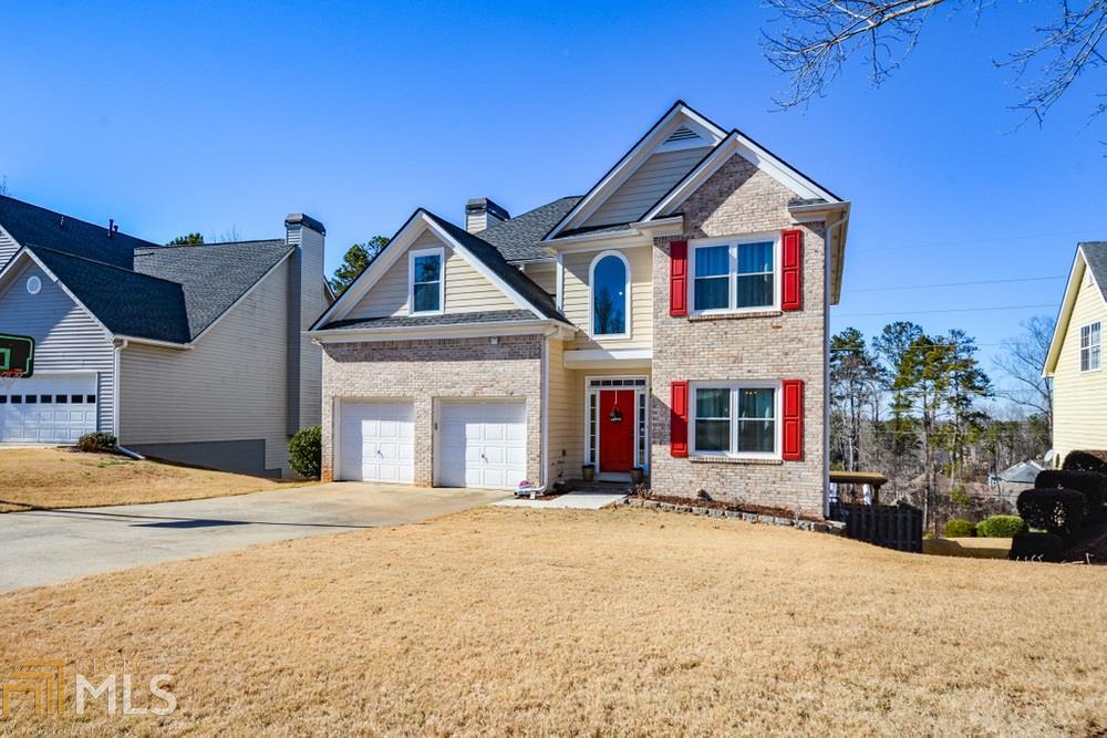 If your bucket list includes AWARD winning schools...check; private culdesac lot...check; FINISHED bsmt...check; gorgeous hardwood floors...check; Brookstone amenities...check - then you need to add this BRAND NEW listing to your MUST SEE list TODAY!! This home was built for entertaining from the minute you walk in the 2 story foyer to the time you wander out to the extended deck, your guest will not want to leave. The main floor hosts gorgeous hardwood floors, tandem living room / dining room with wide cased openings to visually separate the 2 areas. Kitchen flows effortlessly off DR - lots of cabinet storage and tons of counter tops - all stainless steel appliances (brand new stove / microwave / dishwasher) plus beautiful tile backsplash. Enjoy morning coffee in the breakfast area with tons of windows and natural light. Family room / great room has romantic fireplace. Upstairs hosts large master suite with spa like features in master bath PLUS huge walk in closet with window. All additional upstairs bedrooms are great size with lots of closet space and good lighting. BR #3 has great sitting room/gaming room/media room off bedroom PLUS a special "secret room" - you will ALWAYS be the winner of Hide & Seek. But wait you're not done yet...finished terrace level boasts huge family room/den; full bathroom; BR #5 and possible BR #6 or home theater/gym/etc - all of your wants and needs are covered in this house. But wait, there's more...outside has massive fenced in back yard with fire pit, garden area and tranquil jacuzzi with dinning area. Better Hurry before this one is GONE too!