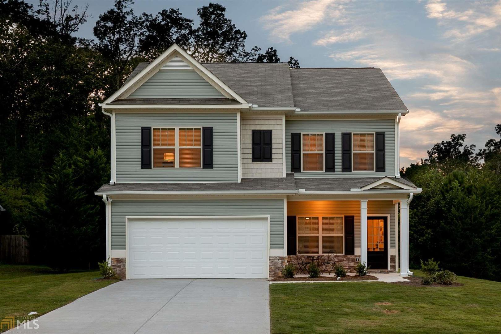 Move in Ready September 2019! The Cochran Floor plan! Award Winning Builder, Smith Douglas Homes. 4 Bed 2 1/2 Close to 575, Restaurants, Shopping, Downtown Woodstock, and New Hospital! Excellent location! Beautiful covered front porch!Home opens to a welcoming dining room, or library if you prefer. Great sight lines across the back of the home connects the Family room, Kitchen.Spacious Center Island! 4 Beds include an owner's suite/ dual walk-in closets. A spacious laundry room & Large secondary baths. Home is representative of floor plan but not actual home.