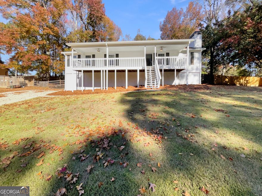 Welcome to this beautifully maintained property that boasts a neutral color paint scheme and a cozy fireplace. The kitchen is equipped with all stainless steel appliances, adding a modern touch. The primary bedroom features double closets and a walk-in closet, providing ample storage space. The primary bathroom is designed with double sinks for convenience. The property also includes a deck for outdoor relaxation and a fenced-in backyard for privacy. The interior has been freshly painted, enhancing the overall appeal. This property is a must-see for anyone seeking a comfortable and stylish home.. Included 100-Day Home Warranty with buyer activation