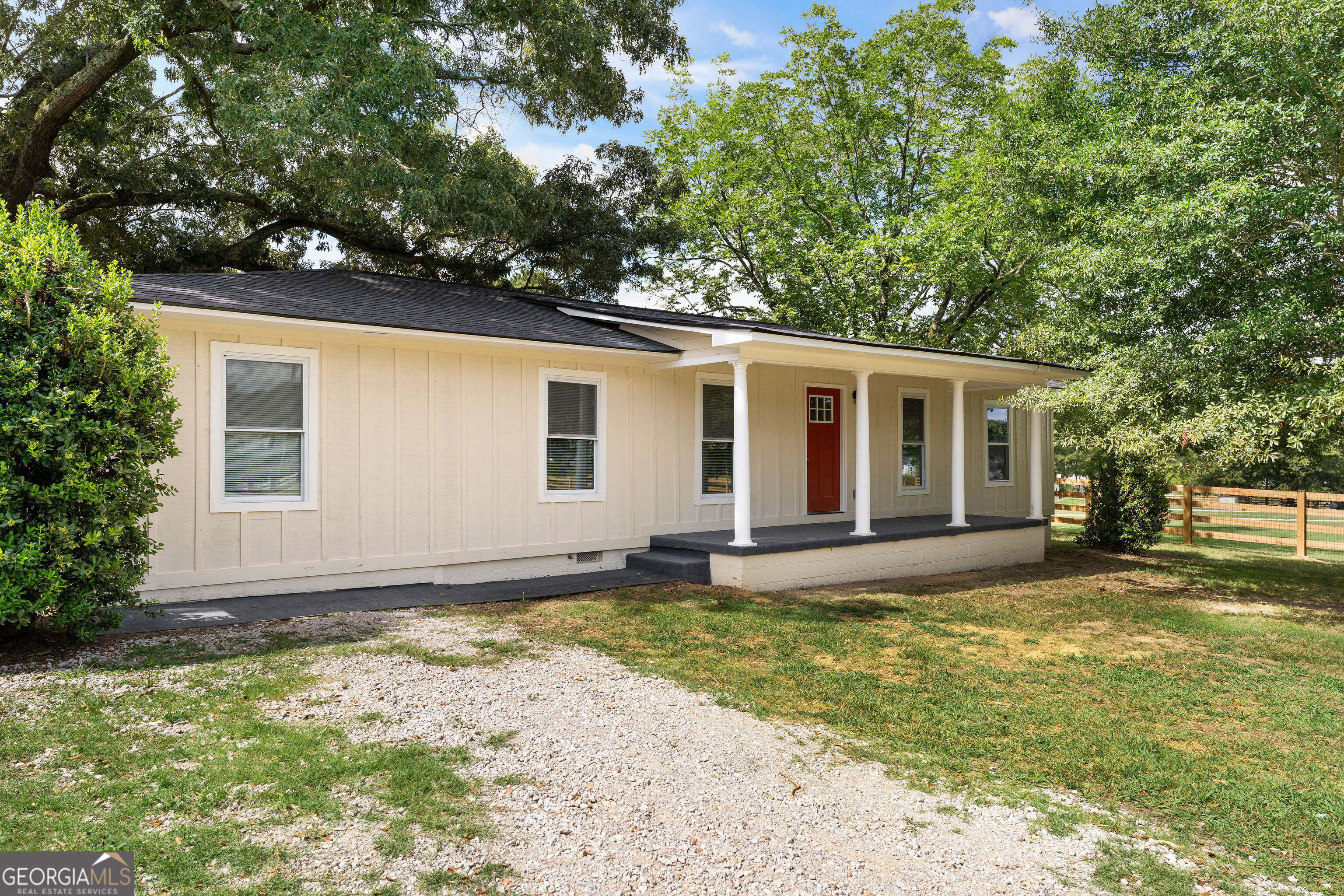 THIS is the one you've been waiting for! Fully renovated 3 bedroom/ 2 bath RANCH home in prime location in Taylorsville, GA. 1500 square feet on a fenced in 1 acre lot. New Roof, HVAC, windows, electrical, quartz countertops, LVP, huge walk in-closets, oversized master, & a back deck!