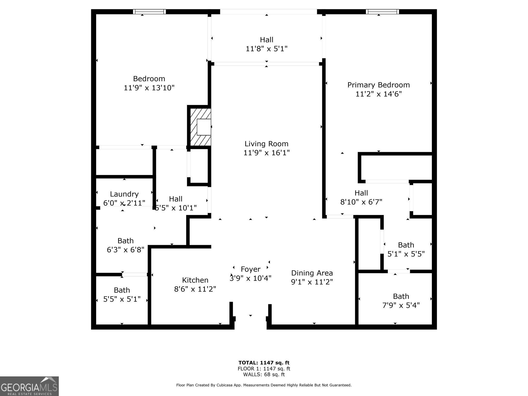 Atlanta, Georgia 30324, United States, 2 Bedrooms Bedrooms, ,2 BathroomsBathrooms,Residential,Active,194530