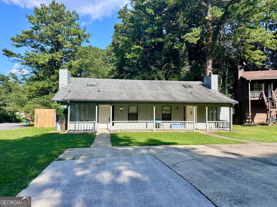 This spacious 2 bedroom, 2.5 bathroom duplex features a family room with skylights and a cozy fireplace and an eat-in kitchen which is equipped with an electric range, refrigerator and dishwasher. Both bedrooms feature ensuite bathrooms. A private patio and front parking pad with room for 2 vehicles completes this lovely home. Don't miss out. Call today to schedule a showing. Excalibur Homes does not advertise on Facebook or Craigslist. Be advised that the sq ft and other features provided may be approximate. Prices and/or availability dates may change without notice. Lease terms 12 months or longer. Application fee is a non-refundable $75 per adult over 18 years of age. One-time $200 Administrative fee due at move-in. Most homes are pet-friendly. Breed restrictions may apply. Rental insurance required.