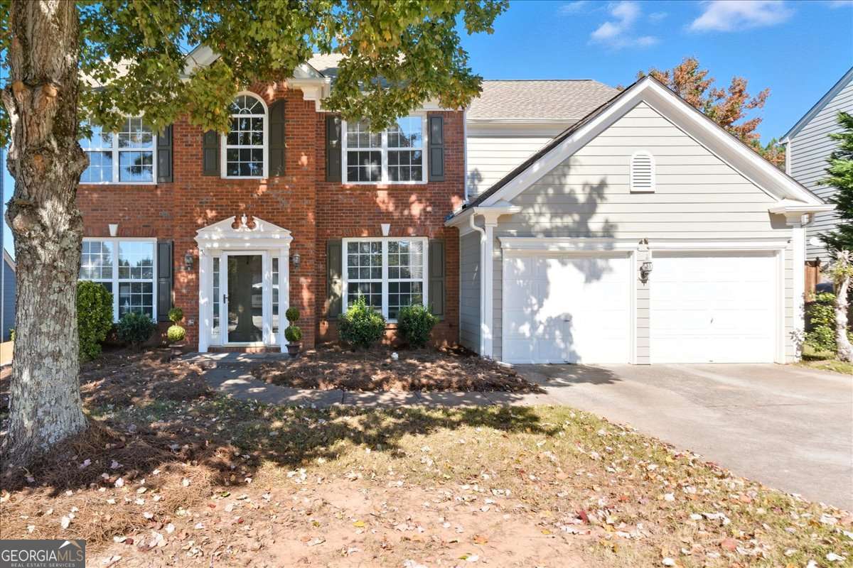 Beautifully updated 4BR/2.5BA home in sought-after Heritage Club! Features include brand-new LVP flooring, fresh carpet and paint and newer roof and HVAC, and a bright open layout. The family room offers tons of natural light and a cozy fireplace that flows into the kitchen with granite countertops, sleek backsplash, stainless steel appliances, and ample cabinet space. Enjoy a separate dining room and office off the entry. Upstairs boasts an oversized primary suite with sitting area, massive walk-in closet, and three additional bedrooms. Step out to a private level yard with the picturesque mountain views and spot for enjoying the Kennesaw fireworks display without having to leave home. The community offers a pool, playground, trails, pond, tennis & basketball courts, plus convenient access to shopping, dining, and top-rated schools!