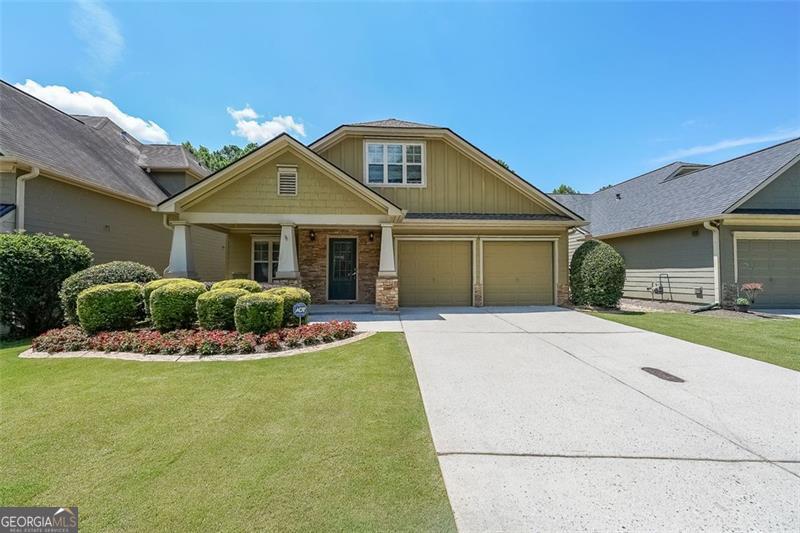 Open House Sat 8/2 From 12-2. Rare Ranch Sits on a Landscaped, Level, Wooded Lot*Rocking Chair Front Porch*Kitchen Features Granite Countertops, and A Newly Remolded Breakfast Room That Can Double As A Sunroom & Walks ut To Patio & Wooded Yard*Vaulted Family Opens To Formal Dining Room*Large Owner's Suite with Walk-In Closet Leads To Bath with Zero Entry Shower (Wheelchair Friendly) with Separate Garden Tub*Hall Bath Also Features Zero Entry Shower*Refrig, Washer/Dryer Remain*Roof Is 5 Years Old*Full HVAC Replaced 2017*