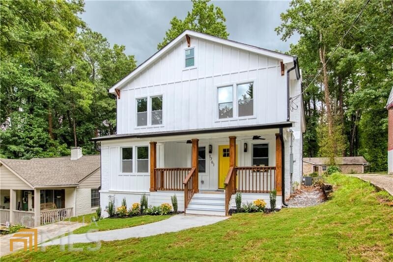 Calling all savvy buyers!! Make a smart investment on the Beltline. Fabulous New Construction. Exceptional curb appeal with inviting, rocking chair front porch. Welcoming foyer leads to bright and open floorplan flooded with natural light. Designer kitchen featuring massive center island with stone waterfall surround, gas range with pot filler, oversized sink. Entertainer's dream floorplan with keeping room/ family room off the kitchen, open dining room and additional living room. Two bedrooms, full bath plus an office/flex space on the main. Upper level features oversized landing, another flex space, spacious laundry room. Primary bedroom features hardwood flooring, enormous walk in closet, beautifully appointed bath featuring double vanities, double oversized shower, luxurious soaking tub and separate water closet. Two additional bedrooms and full bath round out the upper level. Landscaped, level, private backyard. Plenty of side by side parking on brand new driveway. New brick mailbox. Steps to the Beltline, Slutty Vegan & Lee and White Development featuring Monday Night Garage, Breweries, Restaurants & more. Westview has an optional HOA that host gatherings, etc. It is a quaint and quiet intown neighborhood with sidewalks throughout.
