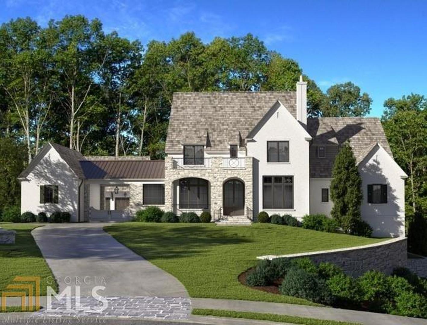 Stunning new construction by Macallan Custom Homes with T.S. Adams Studio architecture. Located in the back of the private cul-de-sac of Randall Mill Way, surrounded by 20 acre conservation easement that will never be developed (Lot 3 on attached site plan). Fully permitted, site is ready for construction immediately! This new subdivision provides easy access to I-75, dining and shopping, multiple renowned schools.