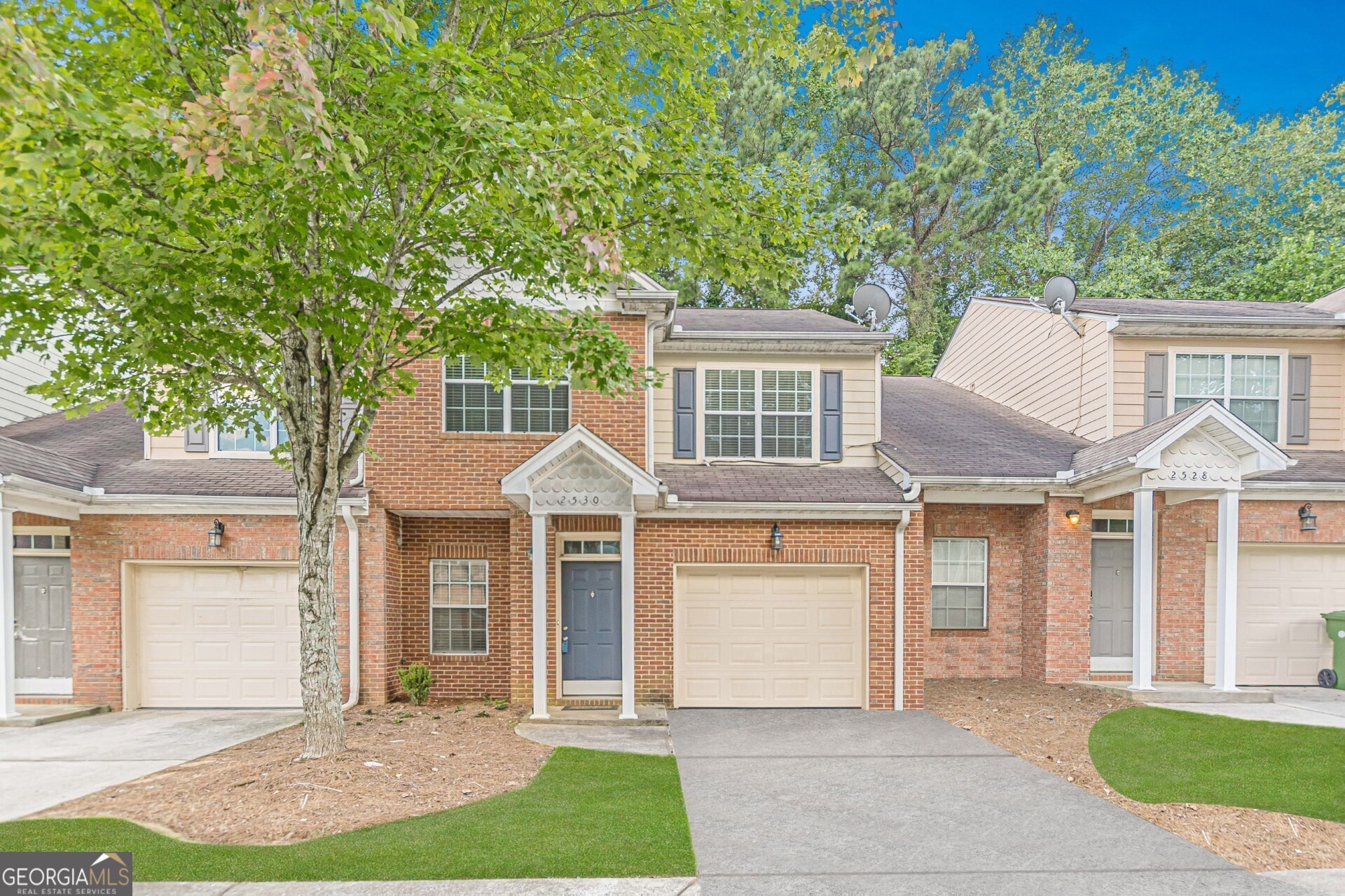 Looking for a great place to call home? This is it! Lovely townhome with spacious garage, new HVAC and new carpet located in a gated community near Marta and all the major highways. Come be a part of this wonderful community!
