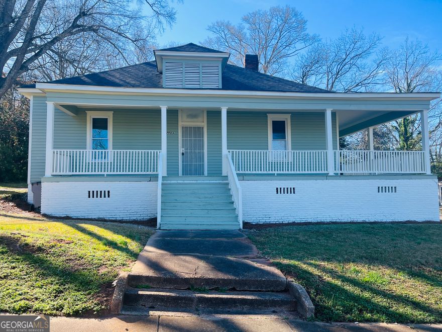 Welcome to this completely renovated 1 bedroom, 1 bathroom home complete with new LVP flooring, new paint and an relaxing rocking chair front porch! The kitchen features all new appliances, solid surface countertops, and all new cabinets. W/D connection in the unit! Walking distance to all Hillside has to offer! Must see!