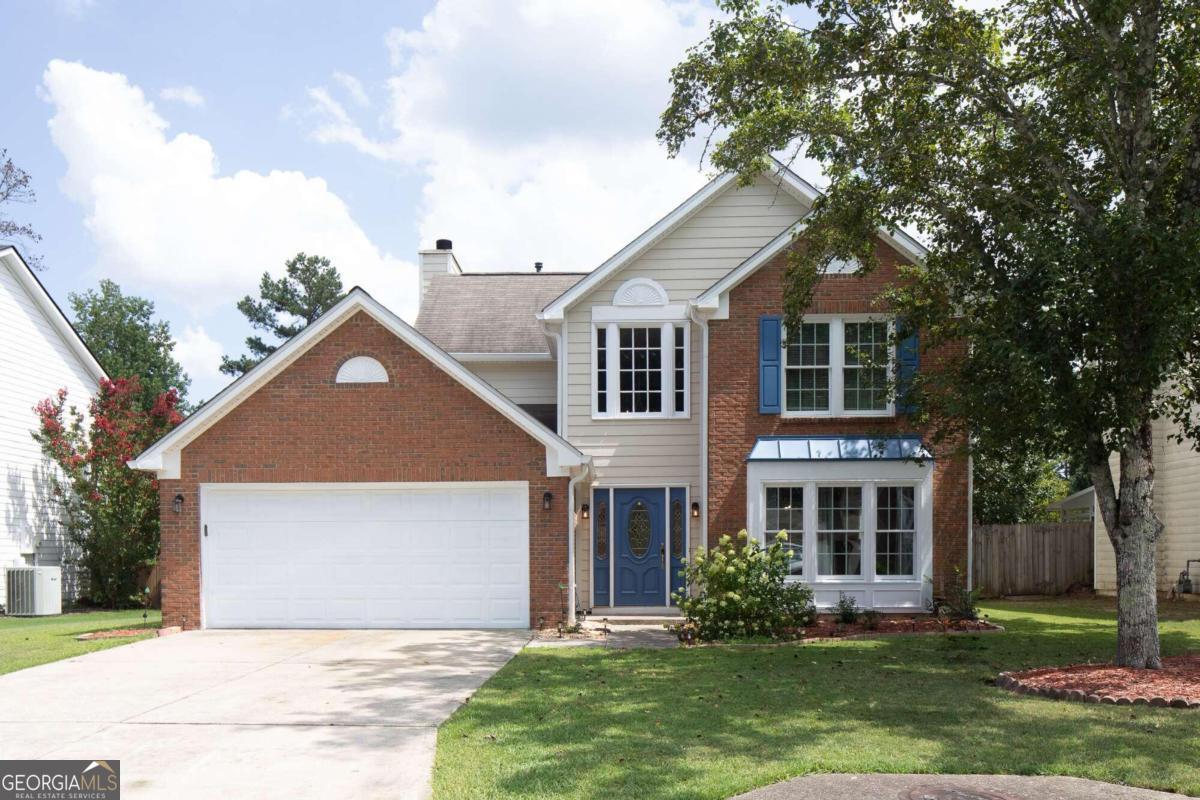 Welcome to your dream home with everything NEW!  New siding, new paint, new flooring, new lighting, beautifully updated kitchen and baths with quartz counters, gorgeous backsplashes, stainless appliances and new cabinets.     Experience this close -to-everything neighborhood with close proximity to downtown Duluth, Johns Creek, Suwanee, Abbotts Bridge Boat Ramp and Chattahoochee River Tubing.    Known for its great schools, Abbotts Pointe feeds to Coleman Middle School which is a STEAM (Science, Technology, Engineering, Art and Math) School.    The beautiful new gourmet kitchen opens to a fireside family room and windows which overlook a large level fenced yard perfect for pets, playsets or gardening.    HOA is rental restricted.    Great opportunity to live in a charming neighborhood in Duluth.