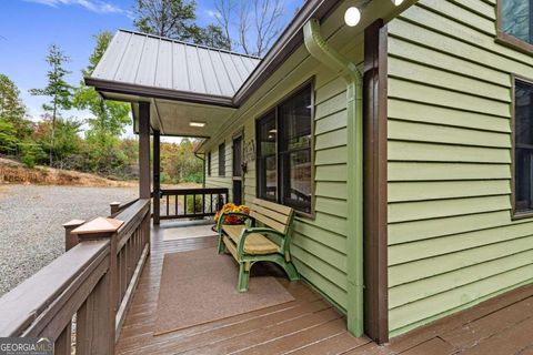 A home in Mineral Bluff