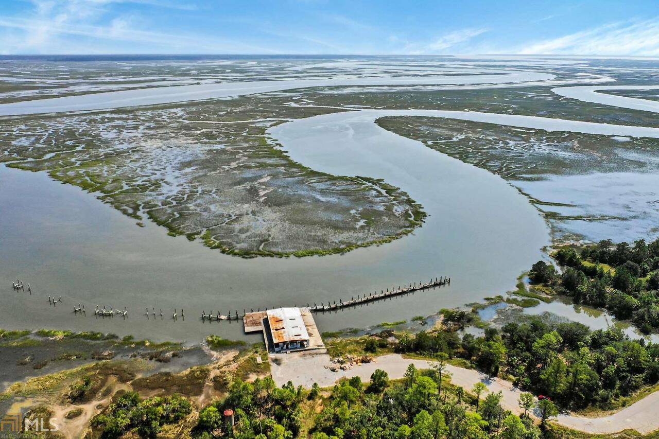 Deep water acreage in Richmond Hill. This property was once the Bryan County Fisherman's Co-op. There are Docks in place. An absolute beautiful 270 degree view of deep water. More information is coming soon.