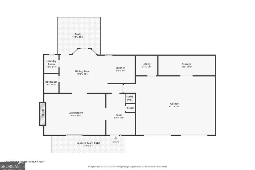 Photo of 1260 Rocky Road, Lawrenceville, GA 30044 (MLS # 10670201)