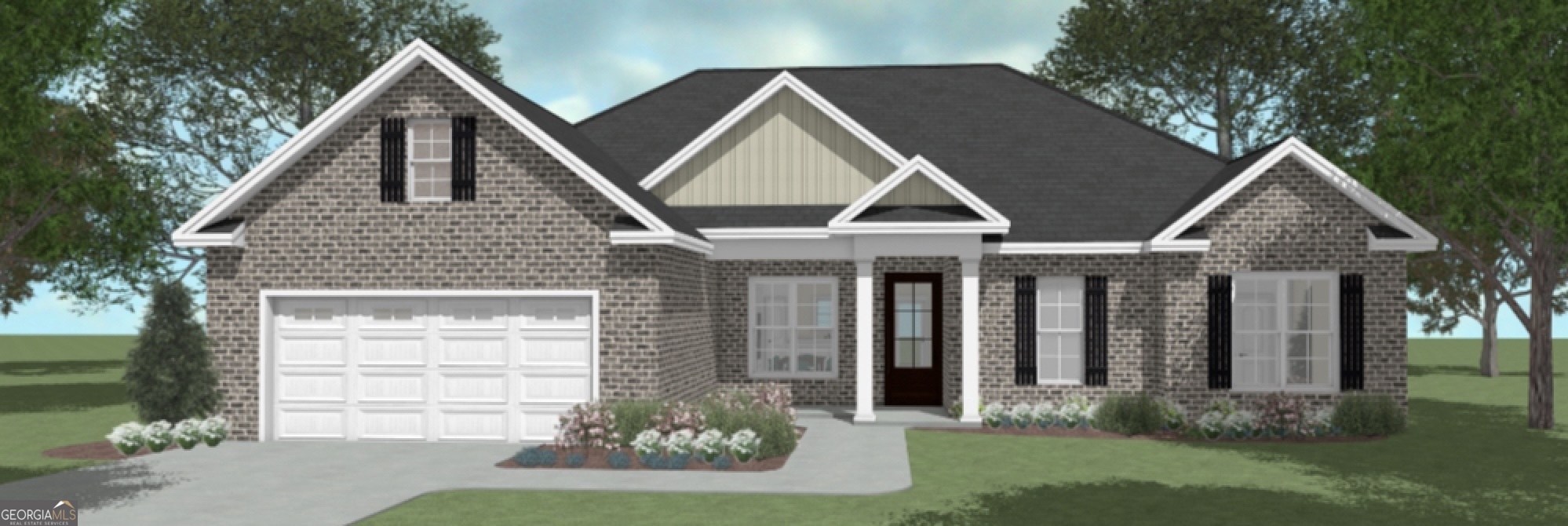 DRIGGERS CONSTRUCTION PRESENTS THE COTTONWOOD A PLAN! All Brick, approx 1943 sq ft with 4 bedrooms, 2 full baths. Large covered front porch. The inside features granite counter tops throughout, a large pantry in kitchen, luxury vinyl plank flooring in main areas, tile in baths, carpet in bedrooms and larger bedrooms. This is an open floor plan to leads into a great room that boast a fireplace with brick surround. Spacious master suite with his and her sinks, custom tile shower, garden tub and walk in closet. Completed 12/15/25.