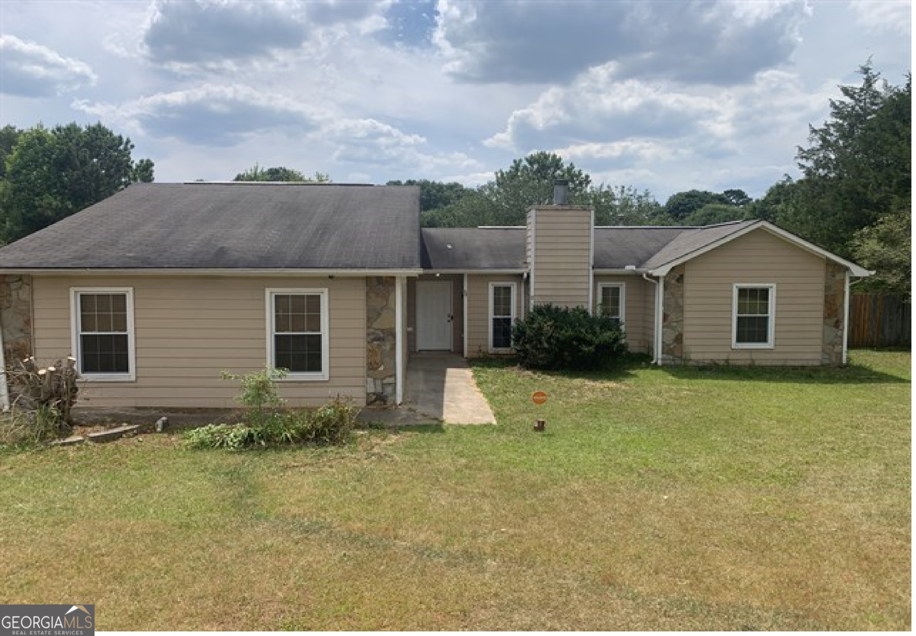 Bank Owned Opportunity: 3 Bedroom 2 Bedroom Ranch in McDonough GA. Welcome to this charming ranch style home located in the heart of McDonough GA. This bank owned property offers a fantastic opportunity for investors or first time home buyers looking to add their personal touch. Featuring 3 spacious bedrooms and 2 full bathrooms, this home provides ample space for comfortable living. The open floor plan includes a cozy living room with a fireplace, dining area, and a kitchen with plenty of cabinet space. Primary suite boasts a private bath and walk-in closet.  Additional features include a 2 car garage, large backyard perfect for outdoor activities, and a convenient location close to schools, shopping, and dining. Contact us today to schedule a viewing! Ask how you can receive up to $500 credit by using one of our preferred lenders. Exclusions may apply.