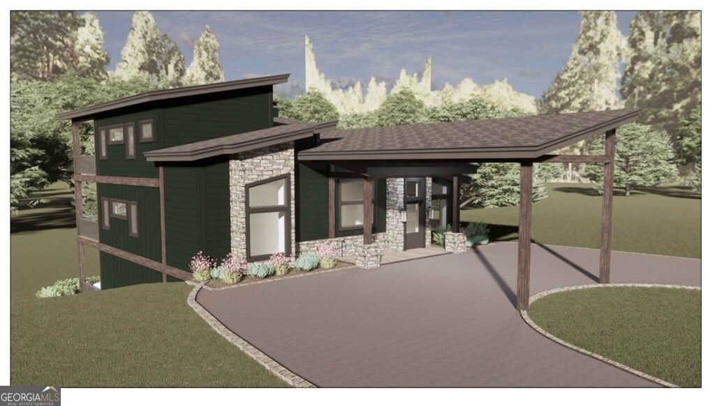 Photo of 13 River Rock Lane, Blue Ridge, GA 30513 (MLS # 10770454)