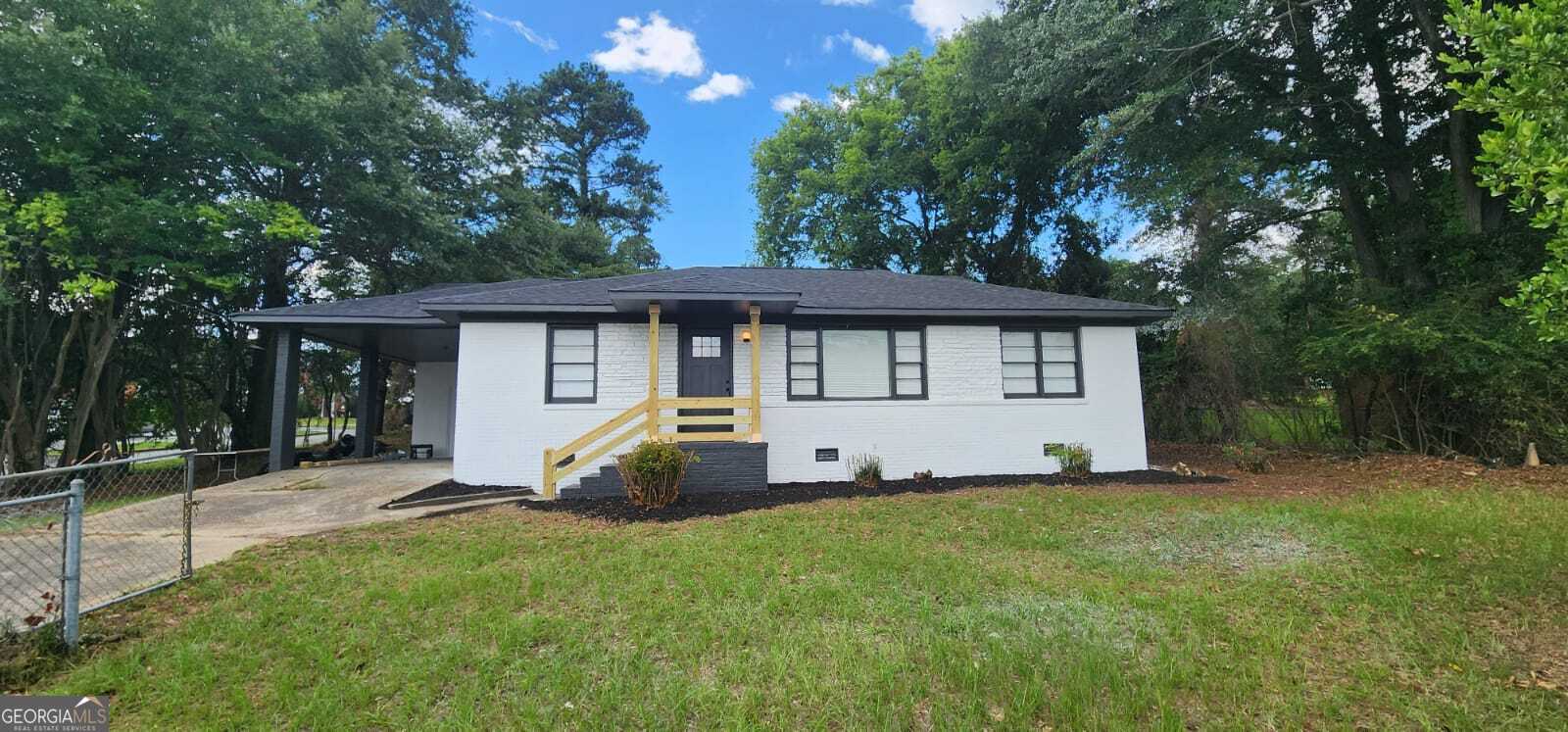Welcome to this beautifully remodeled 3-bedroom, 2-bathroom home located in a prime area just minutes from I-185 and downtown Columbus. This move-in-ready home features a brand-new roof, all-new plumbing, a new electrical panel, and stunning new laminate flooring throughout. The modern kitchen has been completely updated with new cabinetry, countertops, and appliances. Both bathrooms have been fully renovated with stylish finishes. Sitting on a spacious, level lot, this home is perfect for families seeking comfort and convenience. Don't miss this opportunity to own a like new home in a highly desirable location!