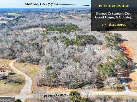 0 Queens Cemetery RD Good Hope GA 30641