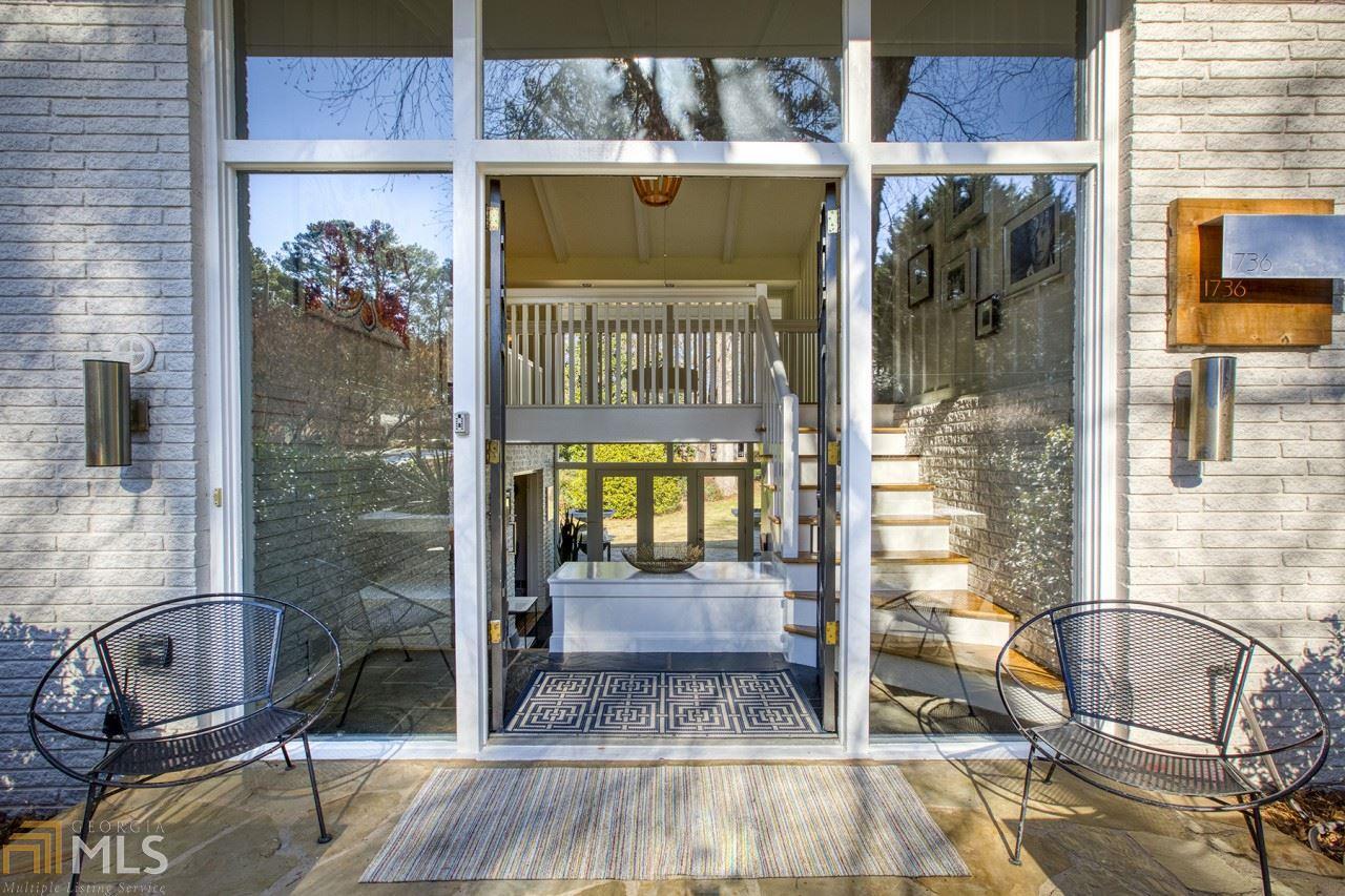 Spectacular 4 bedroom contemporary home defined by refreshing architectural design & floor to ceiling windows accenting an open, dynamic floor plan. Renovated kitchen features updtd stainless appliances & gorgeous carrera marble! Main living areas overlook the sprawling backyard designed for outdoor living & entertaining. Fenced backyard will accomodate a pool and still provide plenty of room for playscape, pitchback, or soccer practice! Refreshed and renovated; bathed in natural light; incredible interior renovations AND new roof, fresh exterior paint. This distinctive home features soaring ceilings highlighted with beams throughout; Pella sliding windows, new master bath with sleek double shower, upstairs laundry, and awesome walk out patio featuring statement planters designed by Frank Lloyd Wright. Four raised beds are cultivated and ready for your Spring plantings or round 2 winter plantings! Lovely property walking distance to Dunwoody High school in great neighborhood! A must see! Expect the unexpected in fabulous Dunwoody!