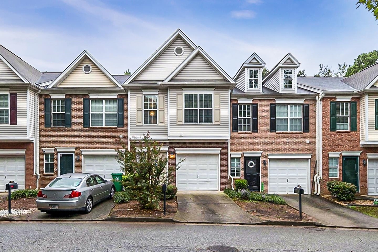 This Avondale Estates two-story home offers a one-car garage.