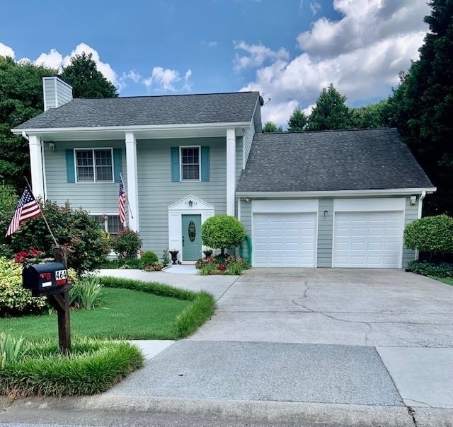 Welcome home to this beautifully maintained 4-bedroom 2.5 bath Colonial in the Fox Chase subdivision. This warm and inviting home has all NEW LVP luxury flooring throughout the entire main level, NEW kitchen plumbing, NEW hot water expansion tank, and HVAC that is less than 2 years old. Come and fall in love with the spacious, light filled family room with decorative fireplace that flows perfectly into the formal dining room. The large eat in kitchen with breakfast area overlooks the landscaped gardens with inground pool, gazebos, and a horseshoe pit, perfect for entertaining! Pool has been professionally cleaned and maintained and also has a NEW pool pump and a NEW pool liner. An additional room that can be used as an office or extra storage space, along with the half bathroom and large walk-in laundry room complete the main level. Upstairs is the large primary bedroom with private bathroom, sitting area, and walk in closet, plus 3 additional nice sized bedrooms and a full-sized bathroom in the hallway. This move in ready home is a great combination of comfort and entertainment, making it the perfect choice for anyone looking for a beautiful, one of a kind place to call home. Make your appointment today!