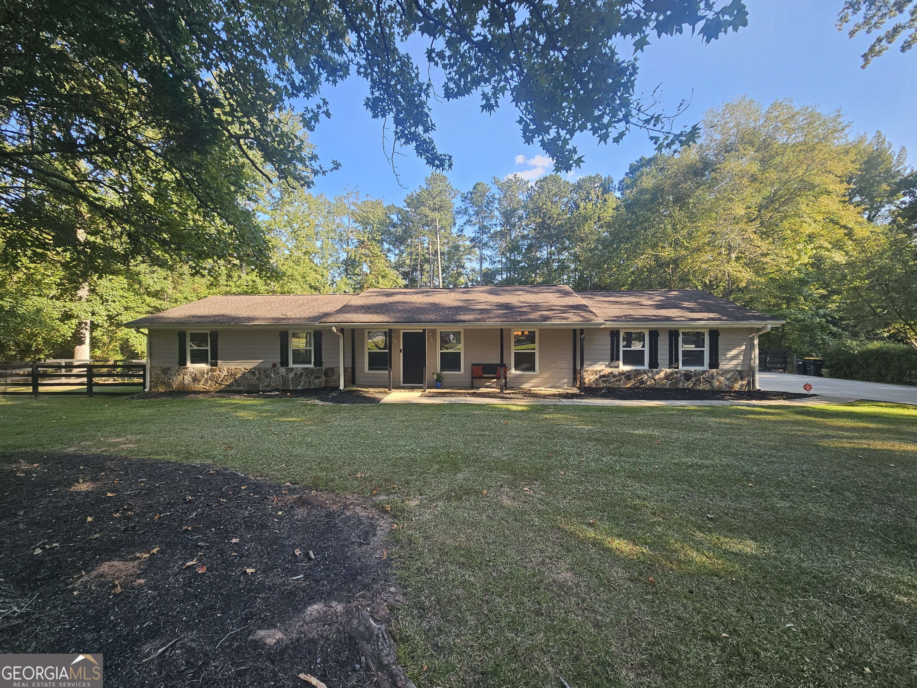 Spacious Ranch in the Whitewater School System Offers Ease of Living! 3 Beds, 2 Baths & an Enclosed/Finished Garage Can be used as a Bonus/TV/Gym/Family Room/4th Bedroom! Charming Rocking Chair! Covered Front Porch Begs for an Afternoon "SIT" and Sweet Iced Tea. Large Family Room with a Beautiful White Painted Stone Fireplace. Formal Dining Room is Adjacent to the Eat-In Kitchen Which Offers Great Work Spaces! Double Ovens, Granite Counters & Backsplash. New Double Pane Windows! New Water Heater! LVP Flooring Throughout! Large Level & Private Backyard! Laundry Room! Hardie Plank Siding w/Stone Accent! Storage Shed Offer Fabulous Storage Opportunities! NO HOA but a Community Feel Offers Best of Both Worlds & GREAT Streets to Walk & Run!