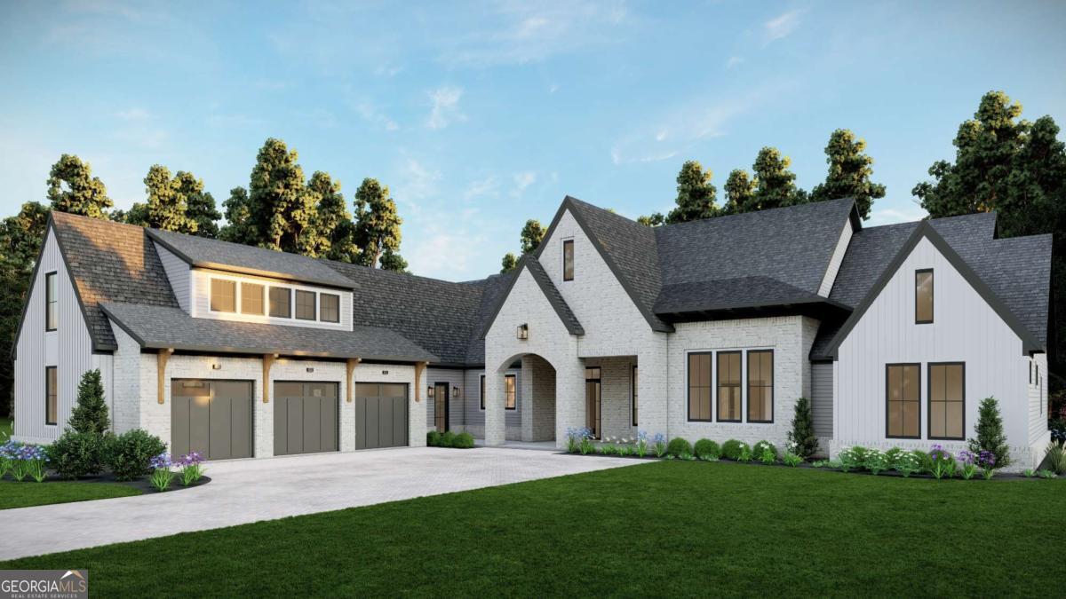 EXQUISITE LAKESIDE LIVING IN FORSYTH COUNTY: YOUR GATEWAY TO AN UNPARALLELED LIFESTYLE. Lake Life Starts Here - in Forsyth County. Discover a residence where sophisticated design meets the serene beauty of lakeside living, nestled within one of Lake Lanier's newest and most coveted communities. This is more than a home; it's an invitation to a lifestyle defined by elegance, convenience, and endless recreation. Nestled within the exclusive, gated enclave of Arden on Lanier Waterside, this to-be-built luxury ranch home by Heartland Contracting offers the perfect fusion of tranquil lake living and modern accessibility. Imagine your weekends transformed: with a dedicated boat slip included at the private community dock, spontaneous sunset cruises, exhilarating tubing adventures, and peaceful morning paddles are just steps from your door. This is where cherished memories are made, against the breathtaking backdrop of Lake Lanier. MASTERFUL DESIGN BY HEARTLAND CONTRACTING. Crafted by Heartland Contracting, a distinguished local luxury home builder renowned for their unwavering commitment to quality and personalized service, this home exemplifies thoughtful design. Soaring beamed ceilings and expansive open-concept living spaces create an atmosphere of grandeur, while the chef-inspired kitchen, complete with a discreet scullery and generous walk-in pantry, is a culinary dream, perfect for both grand entertaining and effortless everyday living. The primary suite is a private oasis, featuring a spa-like bathroom with a curbless shower and luxurious soaking tub. The intelligently designed walk-in closet seamlessly connects to the laundry room, ensuring unparalleled convenience. For those desiring additional space, customize your residence with an upstairs bonus room, elevator, or an additional 1.5-car garage. The expansive backyard awaits your personal vision, whether it's a sparkling pool and cabana for resort-style relaxation or a charming patio for al fresco dining and game day gatherings. THE ALLURE OF FORSYTH COUNTY. This exceptional location offers the best of both worlds. Forsyth County is celebrated for its top-ranked schools and award-winning parks and recreation programs, providing an enriching environment for all. Enjoy easy access to a wealth of green spaces, including the scenic Big Creek Greenway, the natural beauty of Sawnee Mountain Preserve, and numerous parks offering miles of trails, playgrounds, and athletic facilities. Just minutes away, the vibrant City of Cumming presents a dynamic array of amenities. Indulge in upscale shopping and diverse dining experiences at destinations like The Collection at Forsyth and the newly developed Cumming City Center. With convenient access to GA-400, both the bustling energy of Atlanta and the serene beauty of the North Georgia Mountains are within easy reach. Embrace a community known for its low taxes, friendly atmosphere, and abundant charm. YOUR LAKESIDE DREAM AWAITS. Spend your mornings on the shimmering waters of Lake Lanier, your afternoons exploring local parks or enjoying retail therapy, and your evenings unwinding in the tranquility of your luxurious home. This is the quintessential Georgia lifestyle, perfected. Seize the opportunity to personalize your floor plan and select your finishes. Only 3 homesites remaining in this gated sub-association of 12 homes. Licensed Boatslip at community dock is included and only accessible by sub-association residents. Full brochure, pricing, and builder portfolio available upon request. Final pricing to be determined based on selections, upgrades and customization. Photos are representative of Builder's prior work. Plans shown for one of many popular plans that can be built with optional pool and cabana. Buyer has ability to fully customize or choose another floor plan. Must use Builder contract. Buyer must be pre-qualified with a preferred lender. Plans, features, and pricing subject to change without notice.