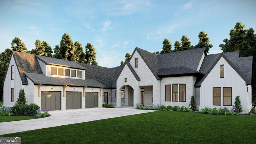 EXQUISITE LAKESIDE LIVING IN FORSYTH COUNTY: YOUR GATEWAY TO AN UNPARALLELED LIFESTYLE. Lake Life Starts Here - in Forsyth County. Discover a residence where sophisticated design meets the serene beauty of lakeside living, nestled within one of Lake Lanier's newest and most coveted communities. This is more than a home; it's an invitation to a lifestyle defined by elegance, convenience, and endless recreation. Nestled within the exclusive, gated enclave of Arden on Lanier Waterside, this to-be-built luxury ranch home by Heartland Contracting offers the perfect fusion of tranquil lake living and modern accessibility. Imagine your weekends transformed: with a dedicated boat slip included at the private community dock, spontaneous sunset cruises, exhilarating tubing adventures, and peaceful morning paddles are just steps from your door. This is where cherished memories are made, against the breathtaking backdrop of Lake Lanier.     MASTERFUL DESIGN BY HEARTLAND CONTRACTING. Crafted by Heartland Contracting, a distinguished local luxury home builder renowned for their unwavering commitment to quality and personalized service, this home exemplifies thoughtful design. Soaring beamed ceilings and expansive open-concept living spaces create an atmosphere of grandeur, while the chef-inspired kitchen, complete with a discreet scullery and generous walk-in pantry, is a culinary dream, perfect for both grand entertaining and effortless everyday living. The primary suite is a private oasis, featuring a spa-like bathroom with a curbless shower and luxurious soaking tub. The intelligently designed walk-in closet seamlessly connects to the laundry room, ensuring unparalleled convenience. For those desiring additional space, customize your residence with an upstairs bonus room, elevator, or an additional 1.5-car garage. The expansive backyard awaits your personal vision, whether it's a sparkling pool and cabana for resort-style relaxation or a charming patio for al fresco dining and game day gatherings.     THE ALLURE OF FORSYTH COUNTY. This exceptional location offers the best of both worlds. Forsyth County is celebrated for its top-ranked schools and award-winning parks and recreation programs, providing an enriching environment for all. Enjoy easy access to a wealth of green spaces, including the scenic Big Creek Greenway, the natural beauty of Sawnee Mountain Preserve, and numerous parks offering miles of trails, playgrounds, and athletic facilities. Just minutes away, the vibrant City of Cumming presents a dynamic array of amenities. Indulge in upscale shopping and diverse dining experiences at destinations like The Collection at Forsyth and the newly developed Cumming City Center. With convenient access to GA-400, both the bustling energy of Atlanta and the serene beauty of the North Georgia Mountains are within easy reach. Embrace a community known for its low taxes, friendly atmosphere, and abundant charm.    YOUR LAKESIDE DREAM AWAITS. Spend your mornings on the shimmering waters of Lake Lanier, your afternoons exploring local parks or enjoying retail therapy, and your evenings unwinding in the tranquility of your luxurious home. This is the quintessential Georgia lifestyle, perfected. Seize the opportunity to personalize your floor plan and select your finishes. Only 3 homesites remaining in this gated sub-association of 12 homes. Licensed Boatslip at community dock is included and only accessible by sub-association residents. Full brochure, pricing, and builder portfolio available upon request. Final pricing to be determined based on selections, upgrades and customization. Photos are representative of Builder's prior work. Plans shown for one of many popular plans that can be built with optional pool and cabana. Buyer has ability to fully customize or choose another floor plan. Must use Builder contract. Buyer must be pre-qualified with a preferred lender. Plans, features, and pricing subject to change without notice.