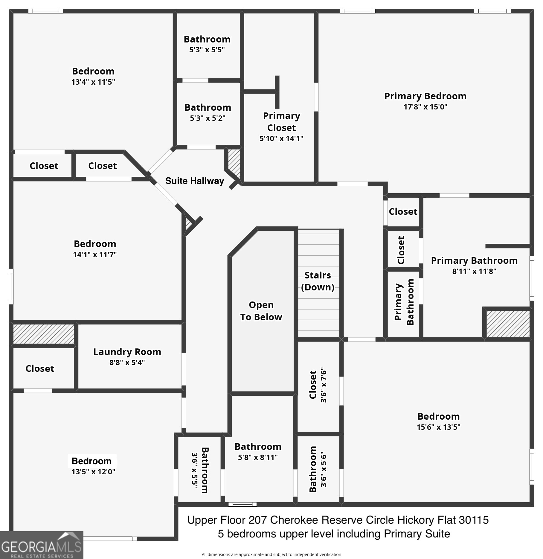 Canton, Georgia 30115, United States, 6 Bedrooms Bedrooms, ,4 BathroomsBathrooms,Residential,Active,117066