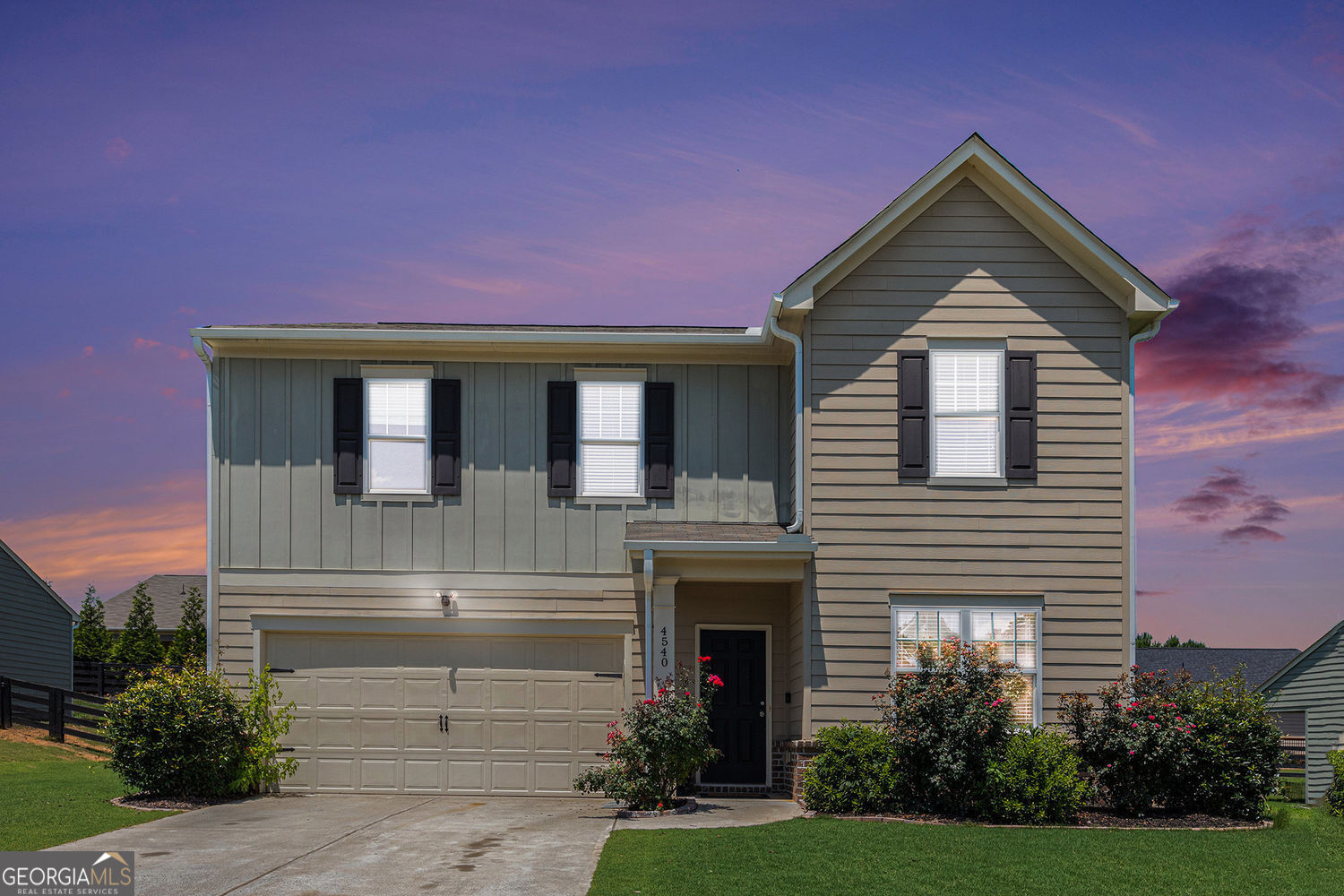 Stunning Move-In Ready, One-Owner Home in Settendown Reserve! This gorgeous 4-bedroom, 2.5-bath home has many upgrades- wainscot entrance, built-in shelving in office and mudroom not found in this subdivision. Curb Appeal: Beautifully landscaped exterior with a flat driveway and two-car garage. Enter through the formal foyer to a massive family room that flows seamlessly into the kitchen. Gourmet Kitchen: Enjoy granite countertops, stained cabinets, stainless steel appliances, a large walk-in pantry, and an inviting eat-in breakfast area. The upstairs primary suite boasts a private bath, a sleek glass shower, and a huge walk-in closet. Three generous bedrooms upstairs with a full bath and laundry. Step outside to the back patio for summer barbeques. The garage has extra cabinet storage and a workbench for DIY projects. Community amenities include a swimming pool, playground, access to nearby trails, and sidewalks for those who love to take a stroll. Conveniently located near Forsyth County's top-rated schools, Cumming City Center, GA Outlet Mall, Hwy 400, The Collection, Lake Lanier, and a variety of dining and entertainment options.