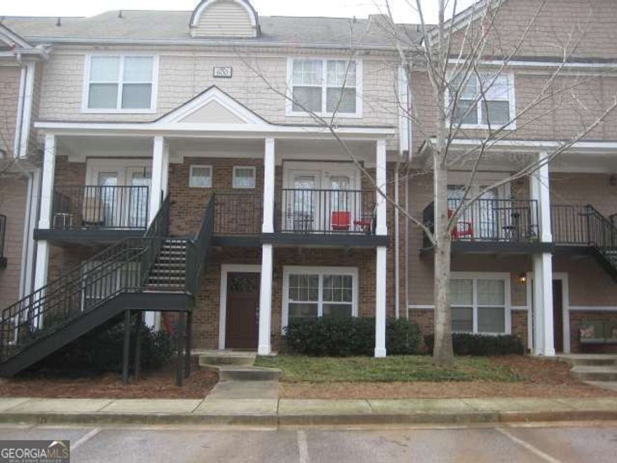 Nice ground level 2 BR/2 BA condo rented through July, 2026, at 1650/month and professionally managed. Spacious living room with laminate wood floors. Nice sized bedrooms with good closet space.    All appliances remain.  HVAC system installed Sept 2024.  Summit of Athens is gated community with resort style amenities including clubhouse w/ fitness center, gathering areas, and move theater.  Huge Pool and basketball/tennis/sand volleyball courts.   Photos are without tenant furnishings.
