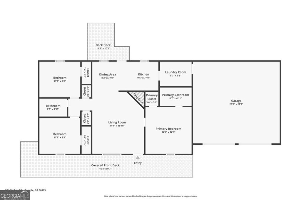 Photo of 334 Orchard Drive, Temple, GA 30179 (MLS # 10662135)