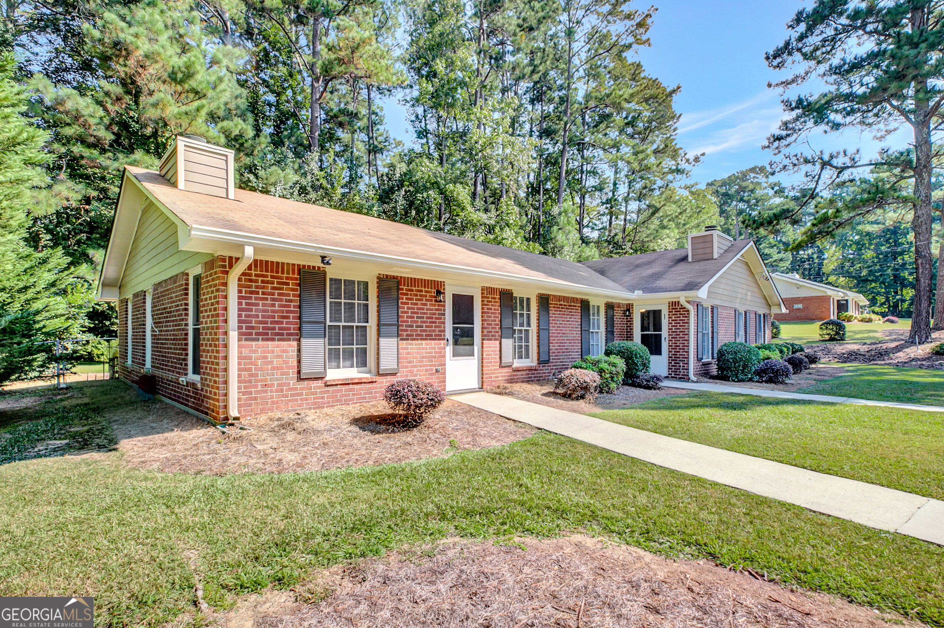 Fully Renovated 2BR/1.5BA Duplex in the Heart of Fayetteville Interested in this home? You clearly have exceptional taste. Look no further-your amazing new 2BR/1.5BA has just arrived in the heart of Fayetteville! Minutes from Trilith Studios and downtown Fayetteville, you'll be close to everything this vibrant community has to offer. Plus, you'll be a part of Fayette County's award-winning schools. This one-level duplex has been renovated from top to bottom with fresh, modern finishes and thoughtful details: Interior Features Brand-new stainless steel appliances: refrigerator, stove/range, microwave, washer, and dryer - all included. Freshly painted throughout for a clean, modern look. Updated flooring for a fresh start underfoot. All new fixtures and hardware: ceiling fans, light fixtures, faucets, towel hooks, and cabinet pulls. Spacious open family room with vaulted ceilings, perfect for entertaining or relaxing. Large kitchen with granite countertops, modern cabinets, a breakfast nook, and convenient laundry room. Compartmentalized bathroom featuring brand new vanities and lighting. Nicely sized bedrooms with ample closet space. Exterior & Location Private driveway and entry for each unit. Quiet, established neighborhood - a peaceful retreat with city access. Just minutes to Highway 85, Trilith Studios, shops, dining, and local amenities. Why You'll Love It This isn't a piecemeal update - it's a fully refreshed, move-in ready home. Every detail has been updated for comfort, style, and convenience. Perfect for families who want top schools, or professionals seeking a modern home close to Trilith and Atlanta.