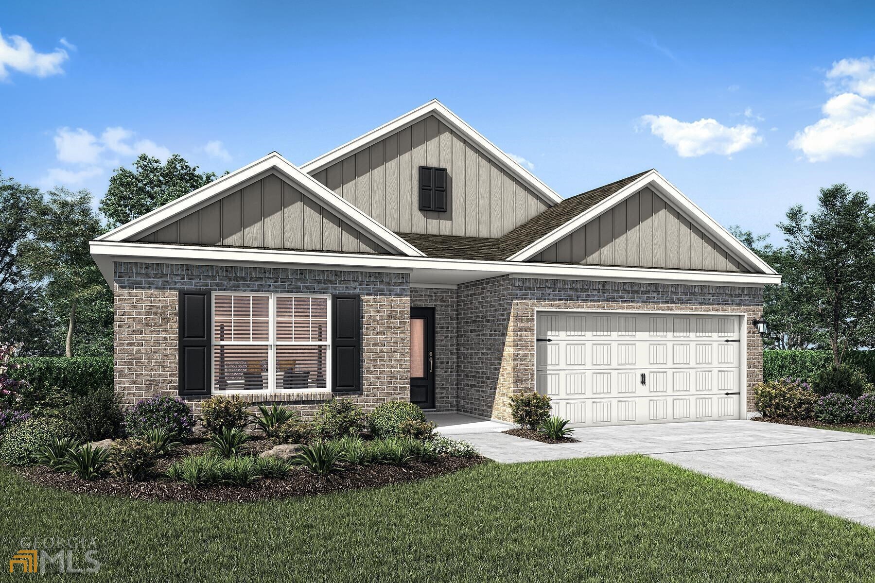 One of Stone Crest Estate's stunning new floor plans, known as the Burton, features three bedrooms, including a phenomenal master suite, and two bathrooms. With a stunning, upgraded kitchen that overlooks the living room and dining room, a spacious two-car garage and bedrooms with large closets, this home was designed with your family in mind. Positioned perfectly on large acreage lots, start living the life you love in Stone Crest Estate today!