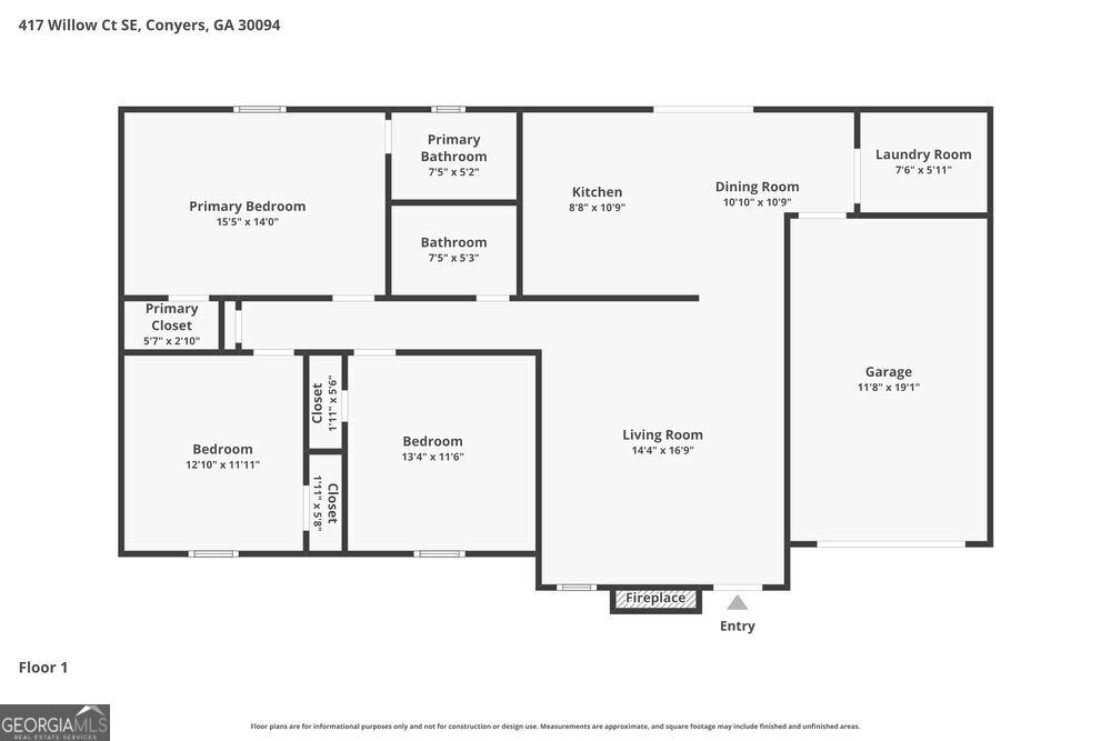 Photo of 417 Willow Court SE, Conyers, GA 30094 (MLS # 10805471)