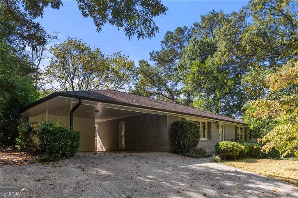 Welcome to this spacious ranch home with a finished basement, located in the sought-after swim community of Hammond Hills in the heart of Sandy Springs. This well-maintained rental offers a flexible roommate-friendly layout with two bedrooms and one full bath on the main level, plus two additional bedrooms and a full bath in the finished basement-perfect for shared living or guests.Enjoy hardwood floors throughout, a large kitchen with stainless steel appliances, gas stove, and microwave. The kitchen opens to a bright breakfast room with views of the private backyard, creating a great space for casual dining or entertaining. Additional features include fresh interior paint, a 2-car carport, and access to the community swim amenities. Conveniently located near shopping, dining, parks, and major highways, this home offers both comfort and unbeatable location. Available now-don't miss this opportunity to live in one of Sandy Spring most desirable neighborhoods!