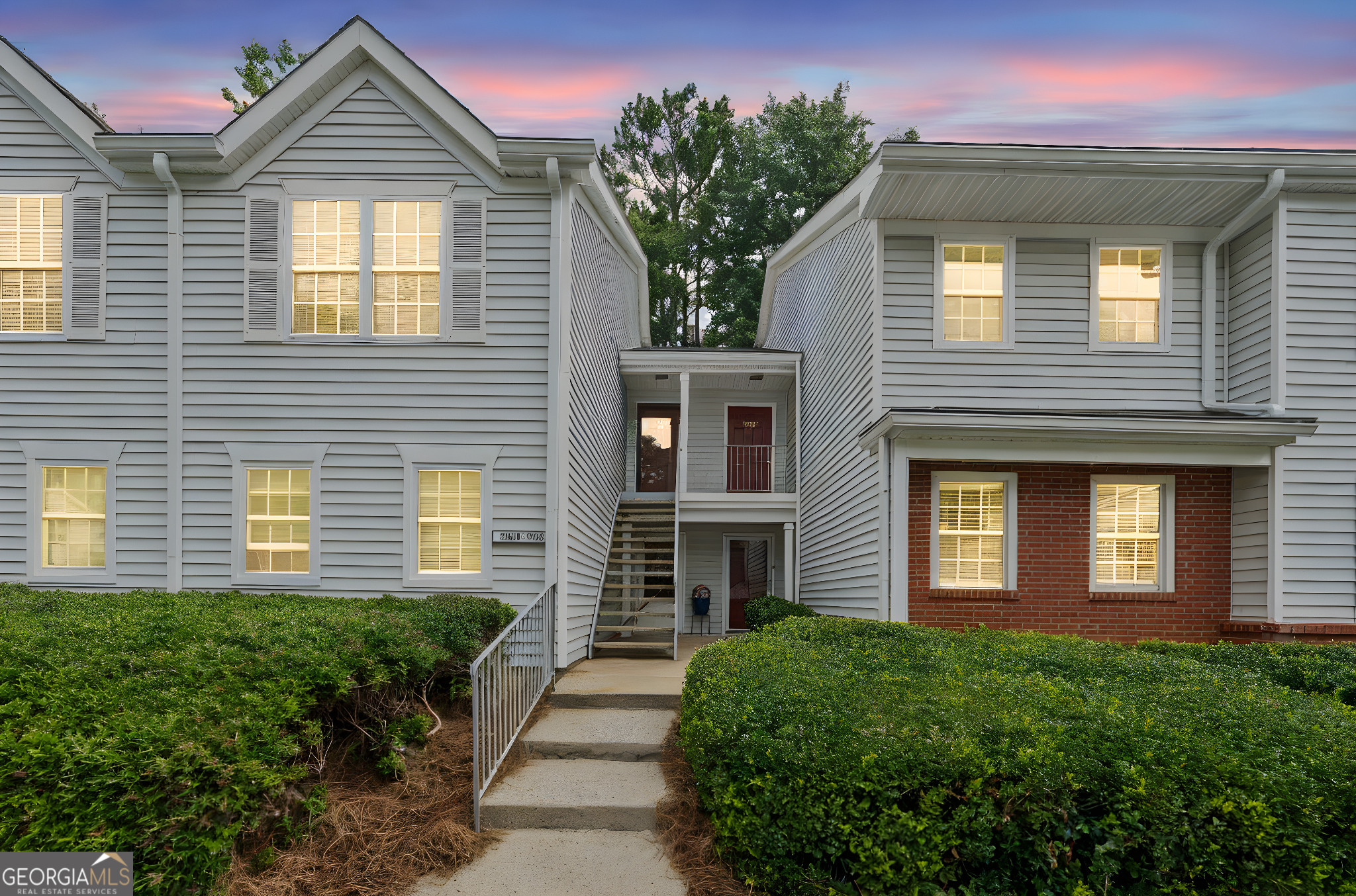 Welcome to 3053 Westwood Way - where charm meets convenience in one of Alpharetta's best locations. This beautifully renovated 2-bedroom, 2-bathroom condo offers an inviting blend of comfort and style, perfectly located just minutes from the vibrant lifestyle destinations of Downtown Alpharetta, Avalon, Halcyon, and easy access to GA-400. Step inside to a living space that flows effortlessly into a modern kitchen complete with new kitchen cabinets, quartz countertops, appliances, tile backsplash, breakfast bar, and other premium finishes. The spacious primary suite features a walk-in closet and a beautifully remodeled en-suite bath, while the secondary bedroom provides flexibility-perfect for guests, a home office, or creative space. As second fully remodeled full bath finishes out the inside. Outside, enjoy a private porch/patio ideal for relaxing or entertaining under Atlanta's warm skies. This condo has also been treated to all new paint, new appliances, a new gas water heater, a new AC unit and thermostat, new doors, and new flooring among other updates. With its unbeatable location near upscale dining, boutique shopping, and recreational hotspots, 3053 Westwood Way offers the best of suburban living with urban access. This is more than just a home-it's a lifestyle. Don't miss your opportunity to call this exceptional property your own. INVESTORS -- This property also has a permit allowing rentals; buyer should confirm independently.
