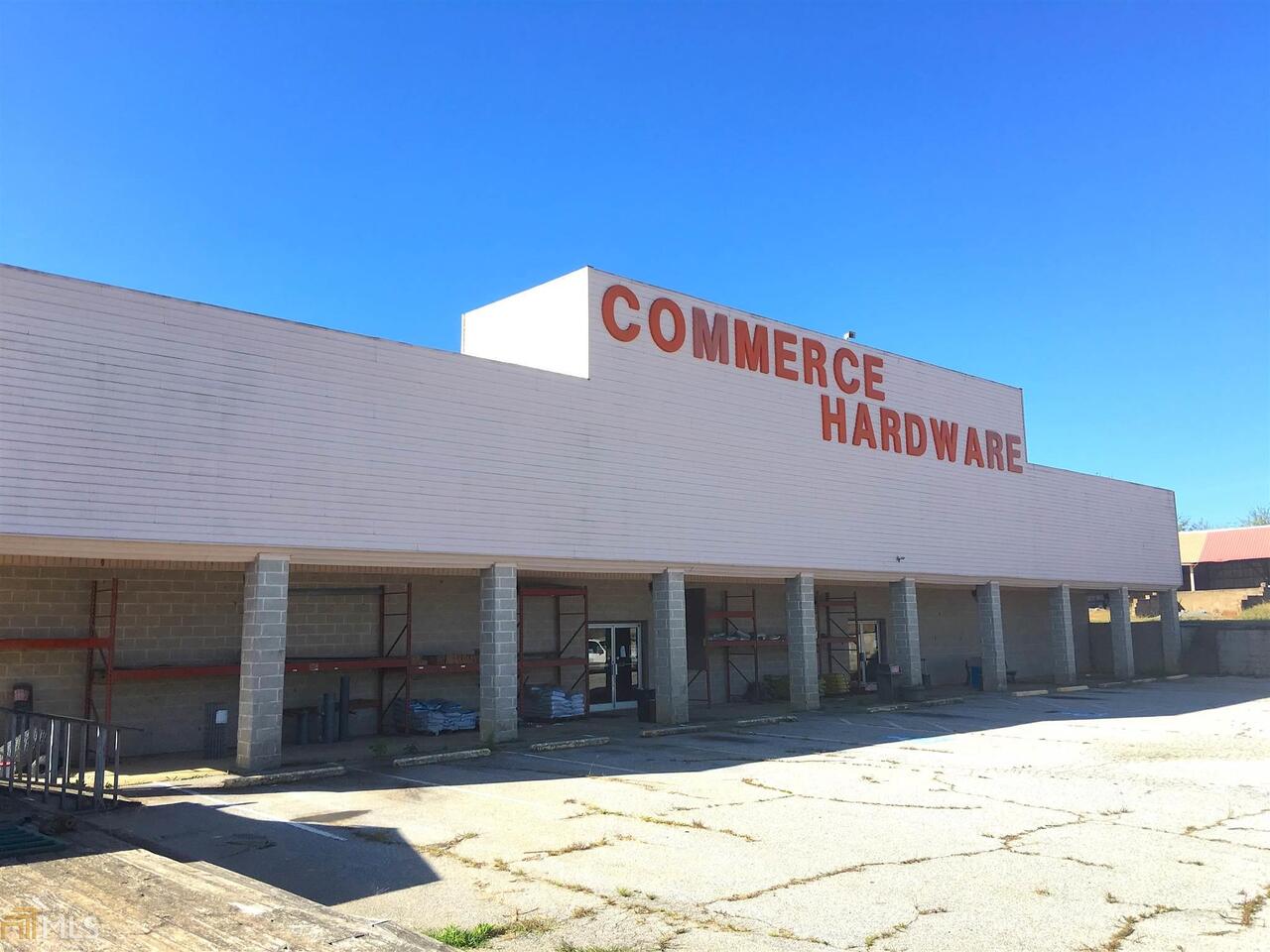 Former home of Commerce Hardware and Quality Carpet.  This 11.65 acre property is full of exciting opportunities!  Hardware and  Building Suppliers, as well as real estate investors will need to make this property a must see!
