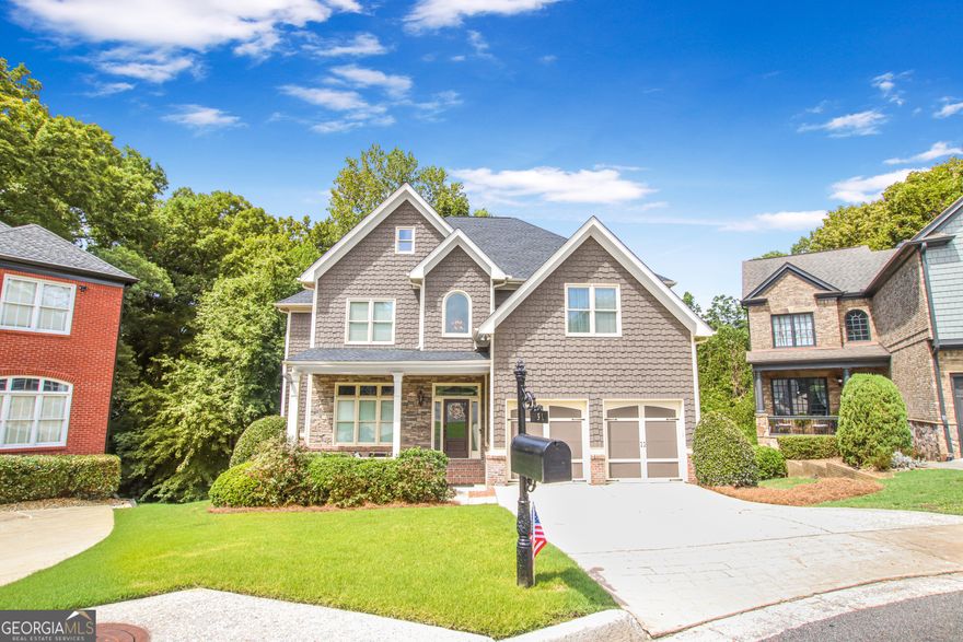 Exceptional Home in Prime Smyrna Location -  Walking distance to the sought-after King Springs Elementary!  Welcome to this stunning, well-maintained home located in a quiet cul-de-sac within the desirable King Springs Elementary School district. Home with brand-new roof, this home features 5 spacious bedrooms and 4 full bathrooms, including a guest suite on the main level.    Enjoy the elegance of a two-story foyer, coffered ceilings, crown molding, and upgraded trim throughout. The gourmet eat-in kitchen boasts granite countertops, stainless steel appliances, and hardwood floors, opening to a large two-story great room with a cozy wood-burning fireplace.    Retreat to the oversized Master suite with a large walk-in closet and a spa-like bath featuring dual granite vanities and a whirlpool tub.  A basement with a walkout terrace level provides additional living and entertaining space.    Located between Oakdale and North Cooper Lake Parks and close to the Silver Comet Trail, Smyrna Market Village, and Truist Park. Convenient access to dining, shopping, and recreation make this home a true gem!    Key Features:    5 Bedrooms / 4 Bathrooms    Guest Suite on Main Level    Two-Story Foyer & Great Room    Gourmet Kitchen w/ Granite & Stainless Steel Appliances    Hardwood Floors Throughout Main    Oversized Owner's Suite w/ Spa Bath    Basement with Walkout Patio    New Roof    Located in King Springs Elementary School District    Close to Parks, Trails, Dining & Entertainment    Schedule your showing today - this one won't last!